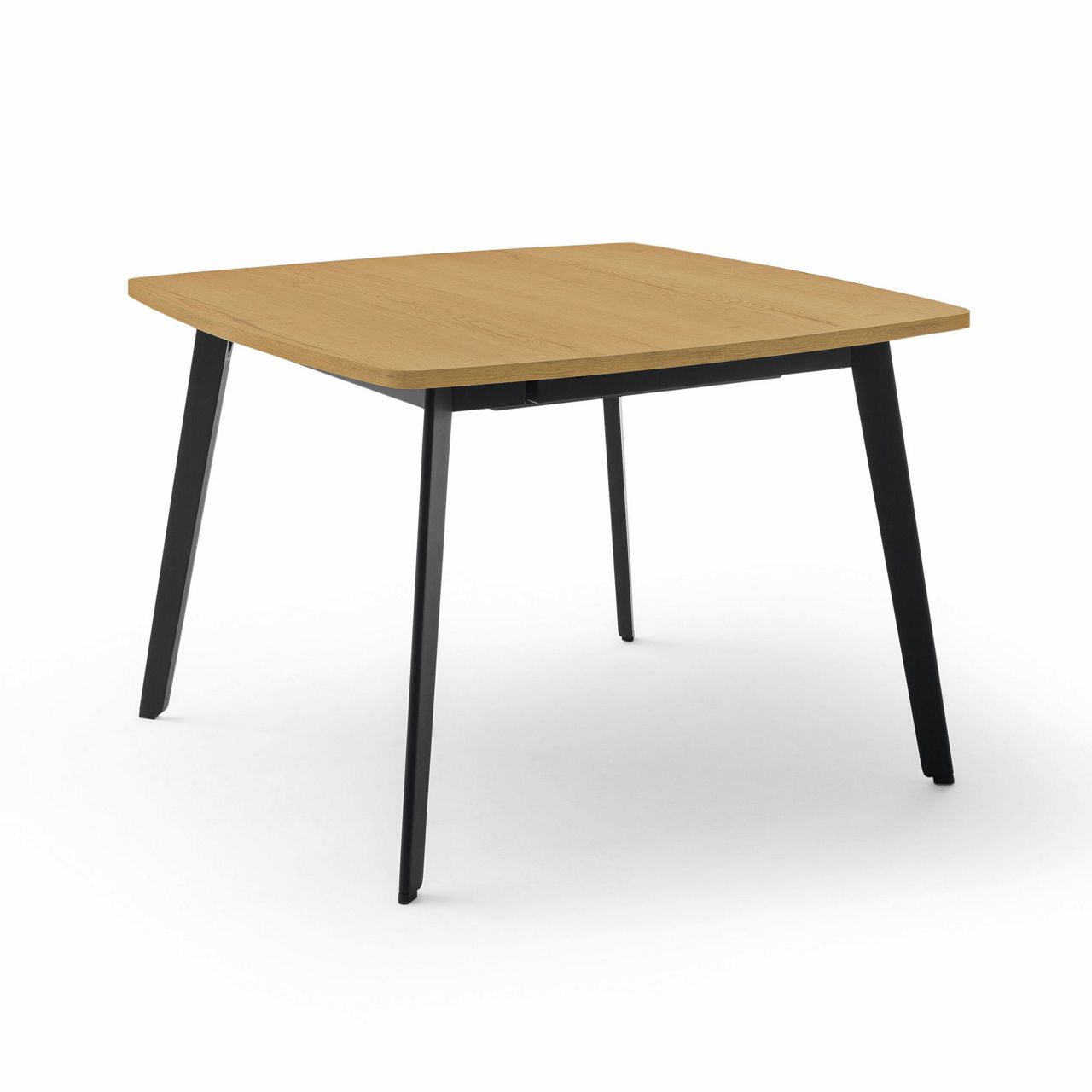 Gestell Anthrazit / Tischplatte Halifax Eiche goldbraun