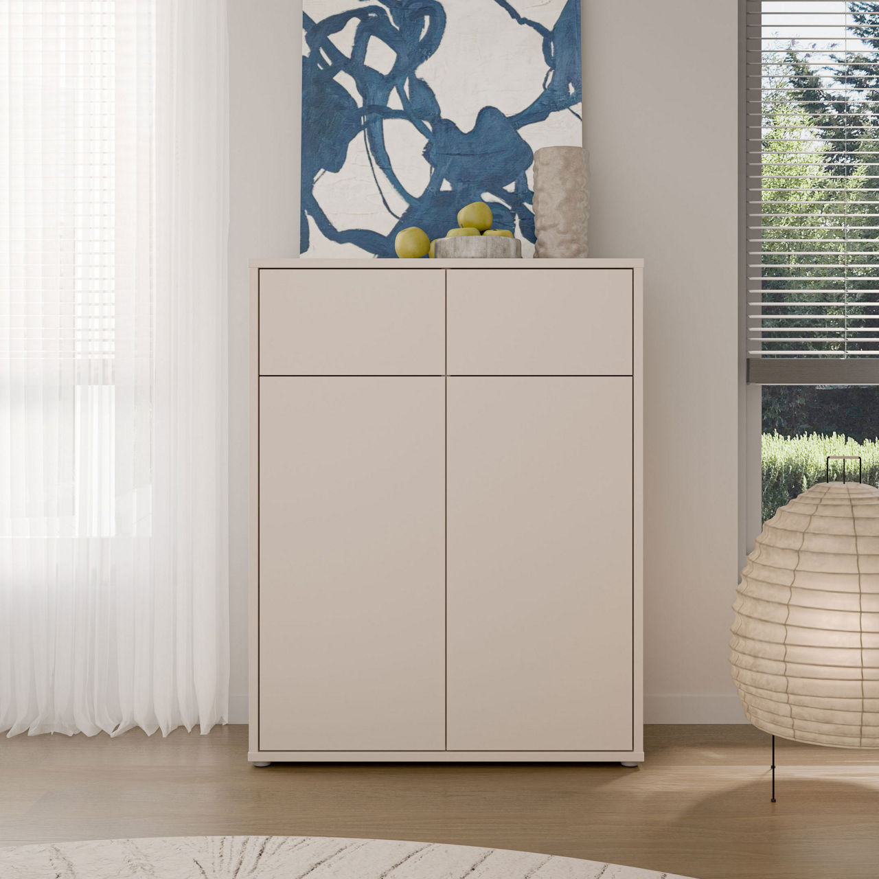  Kommode mit 2 Türen und 2 Schubkästen Alice Springs 4