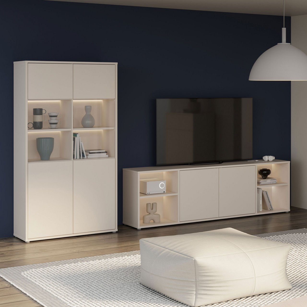  Vitrine mit 4 Türen Alice Springs 6