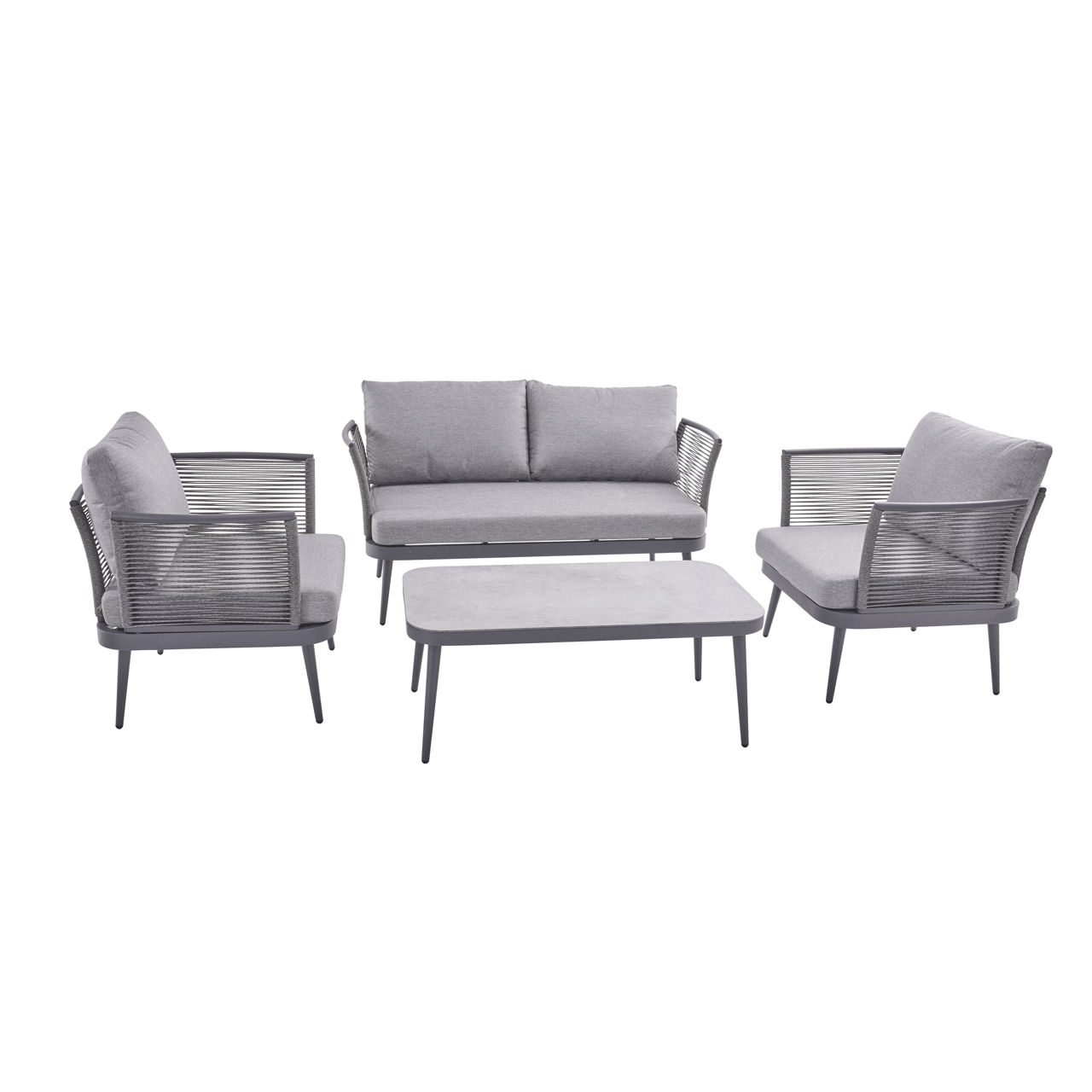  Garten-Set 4-tlg. Rieti undefined