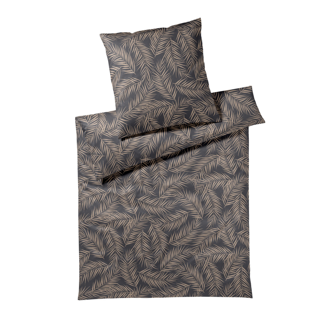  Mako-Satin Bettwäsche Maison Leaves