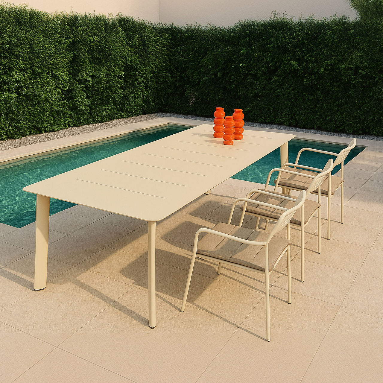  Fix-Tisch Aluminium powder Telmo undefined