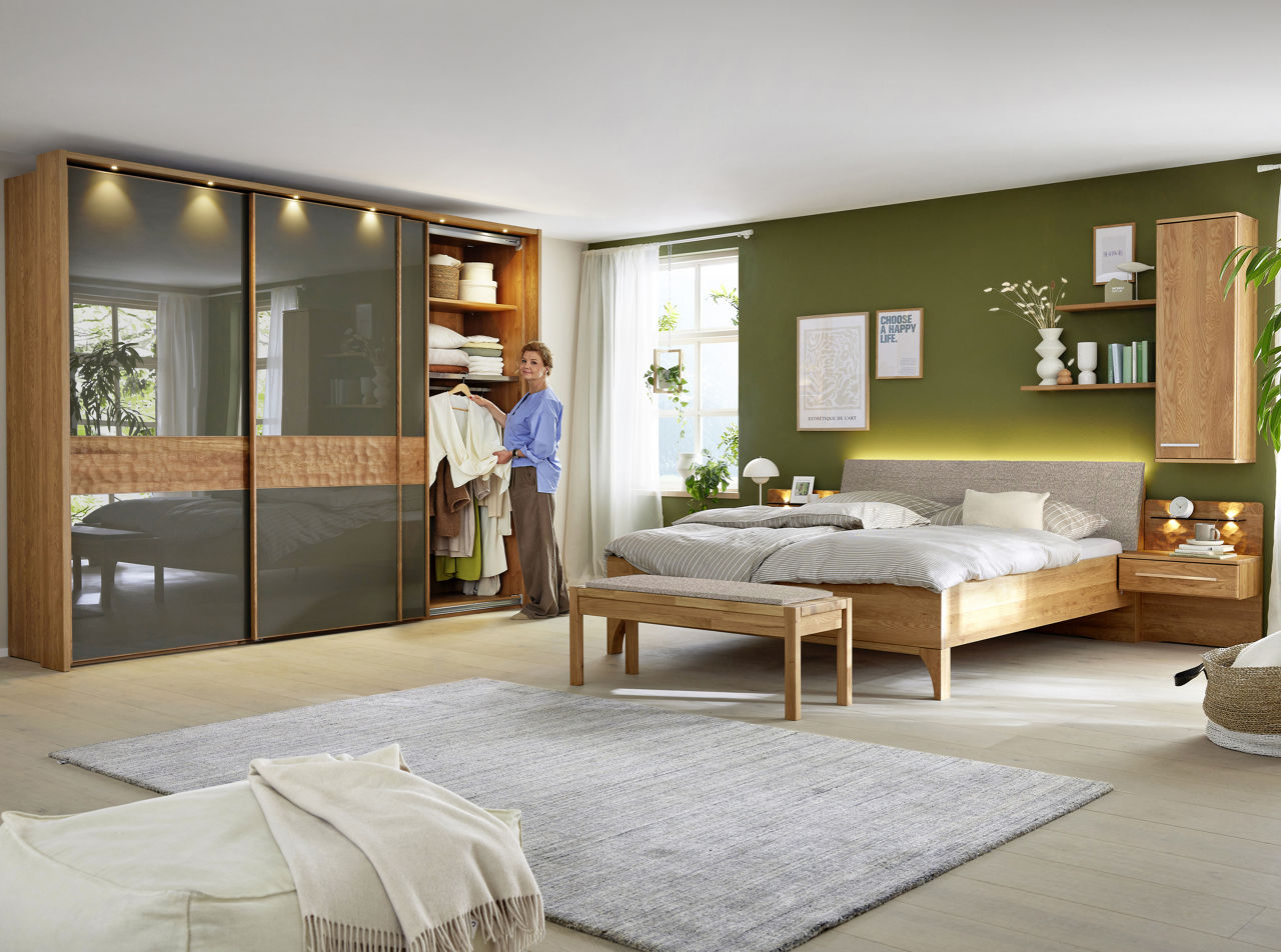 MONDO NATUR Schwebetürenschrank 3-türig Paolo 2