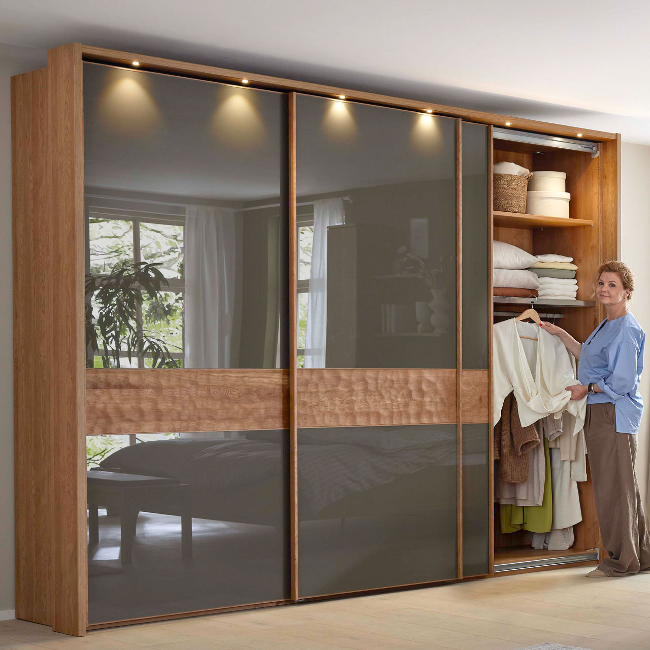 MONDO NATUR Passepartout-Rahmen mit Power-LED-Beleuchtung Paolo 2