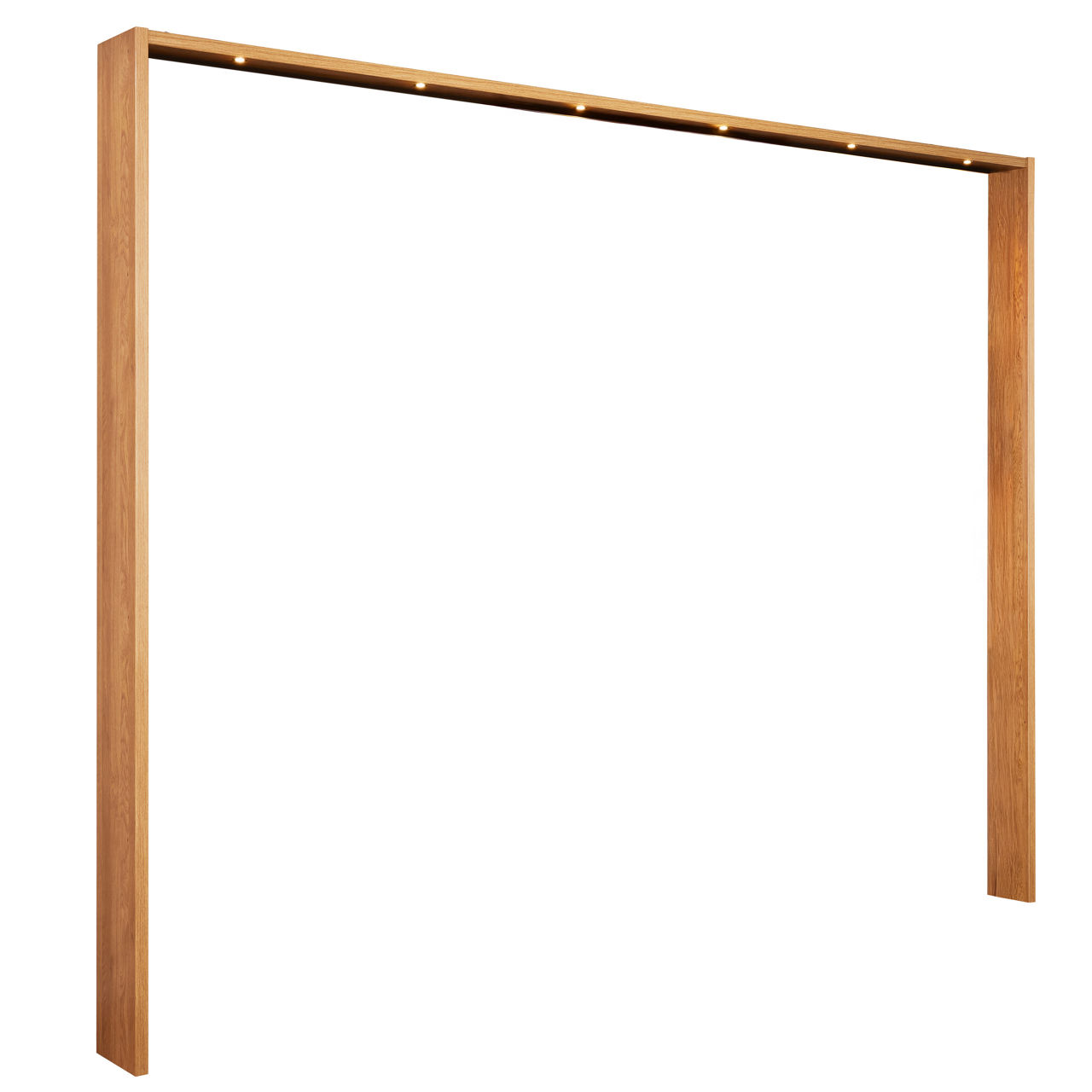 MONDO NATUR Passepartout-Rahmen mit Power-LED-Beleuchtung und Stollenbeleuchtung Paolo