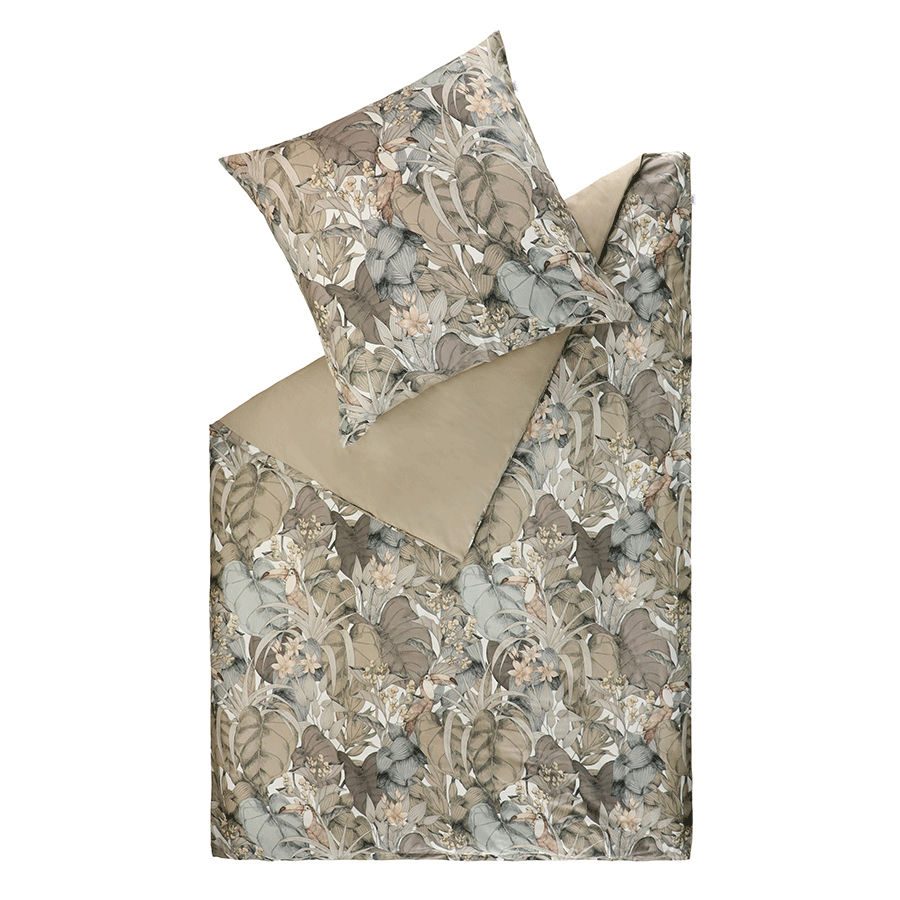 Schöner Wohnen Satin Bettwäsche Toucan