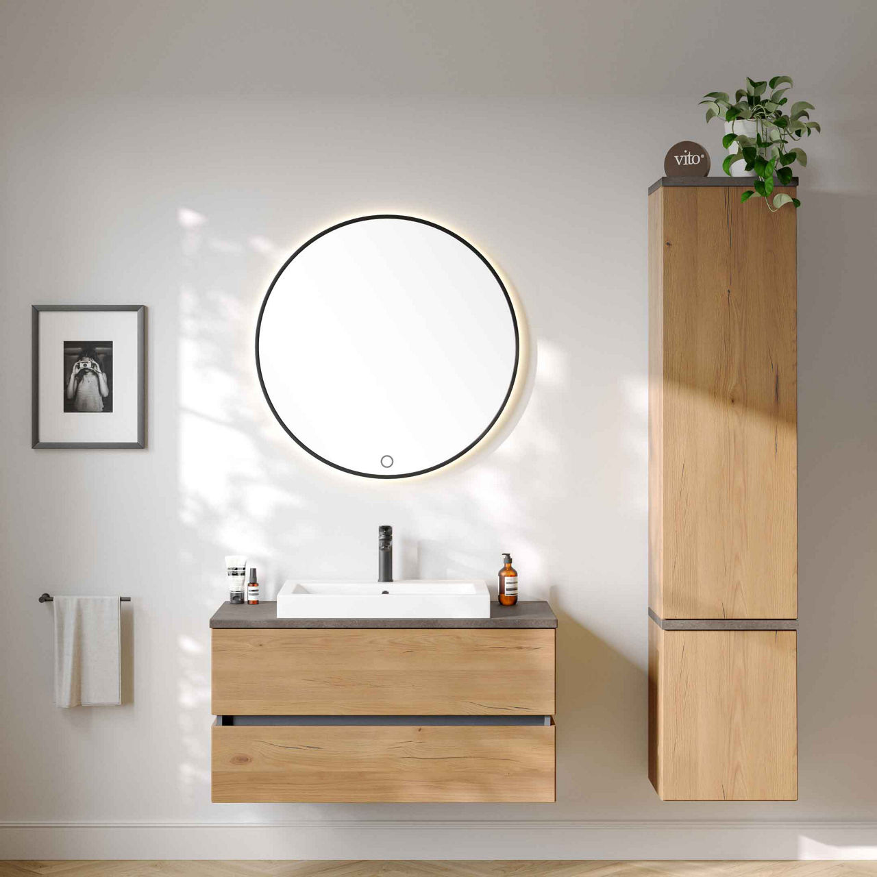 VITO LED Spiegelpaneel Caribu 1