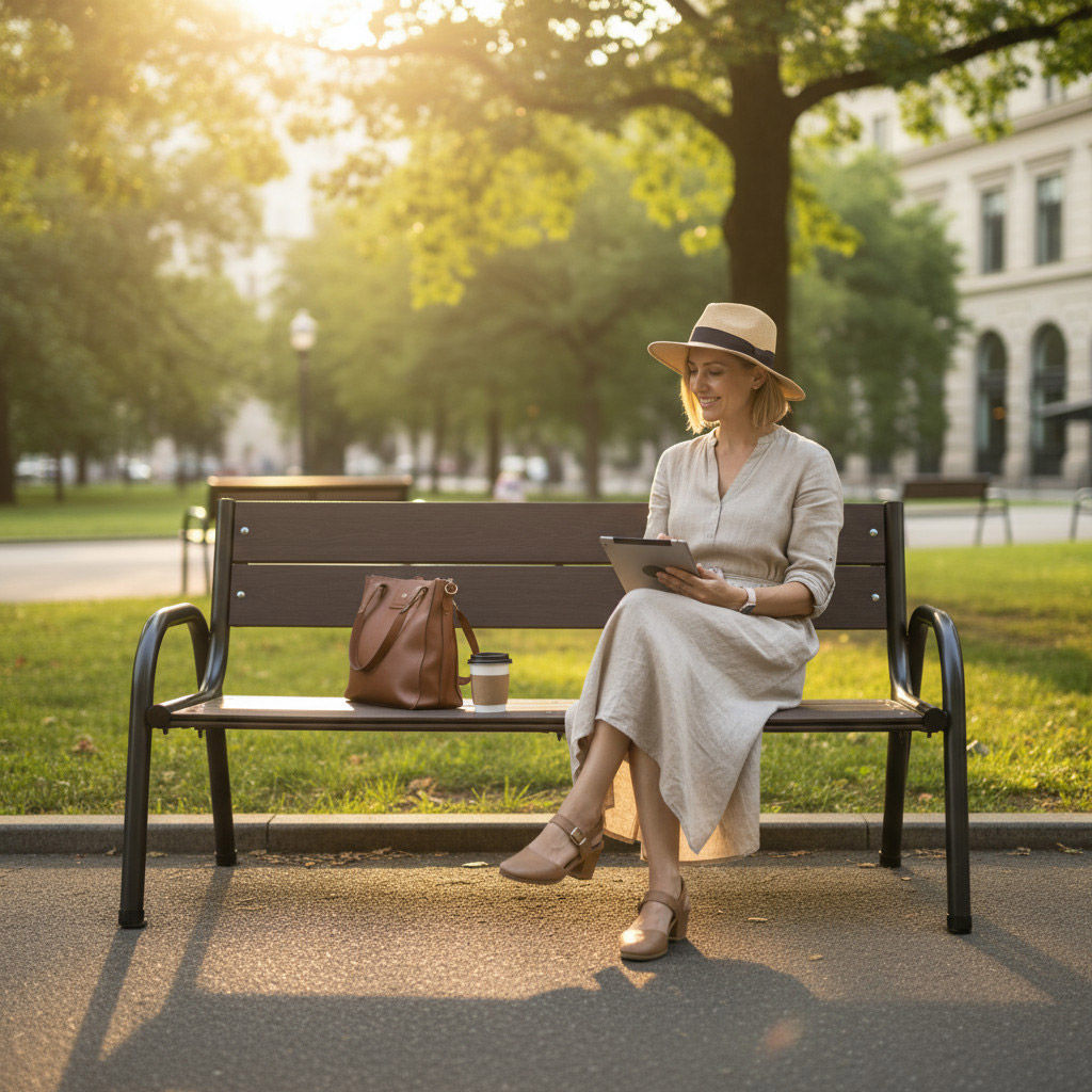 Sungörl Parkbank Polywood 5