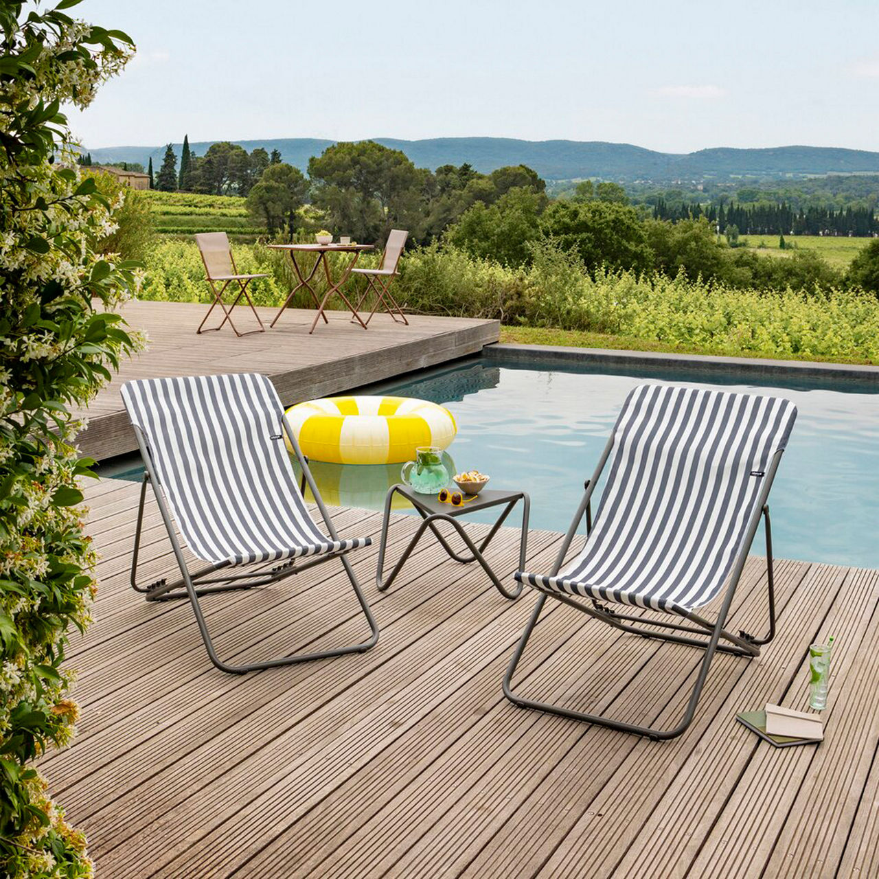 Lafuma Mobilier Liegestuhl MAXI TRANSAT 1