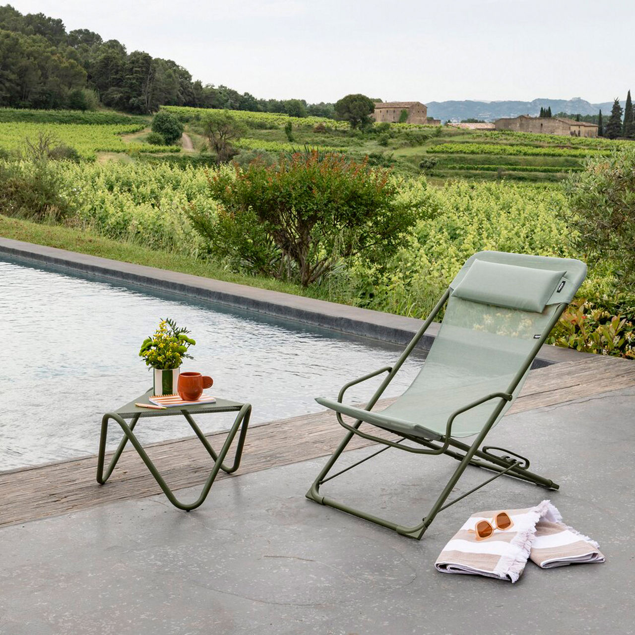 Lafuma Mobilier Liegestuhl TRANSASWING 1