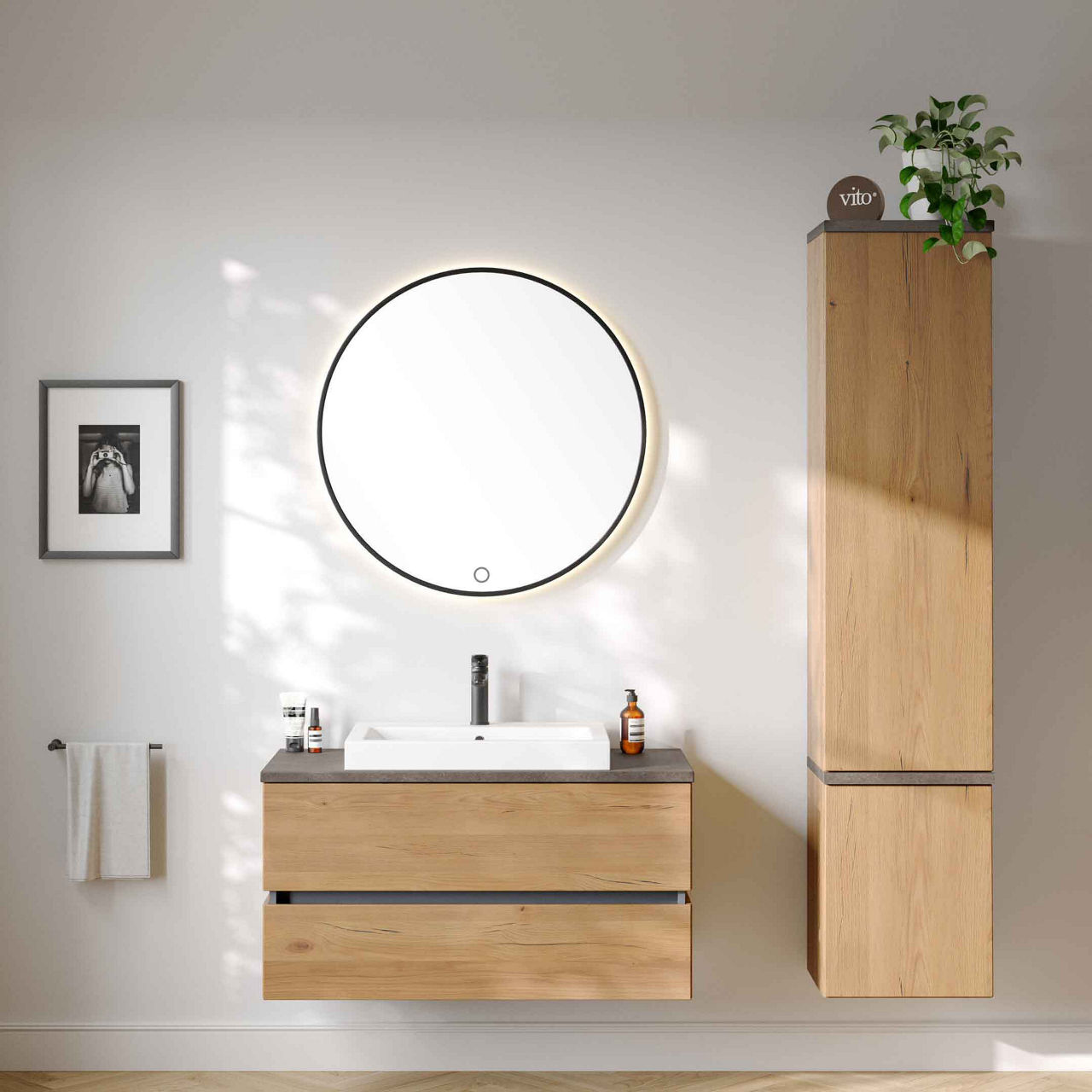 VITO Hochschrank Caribu 4