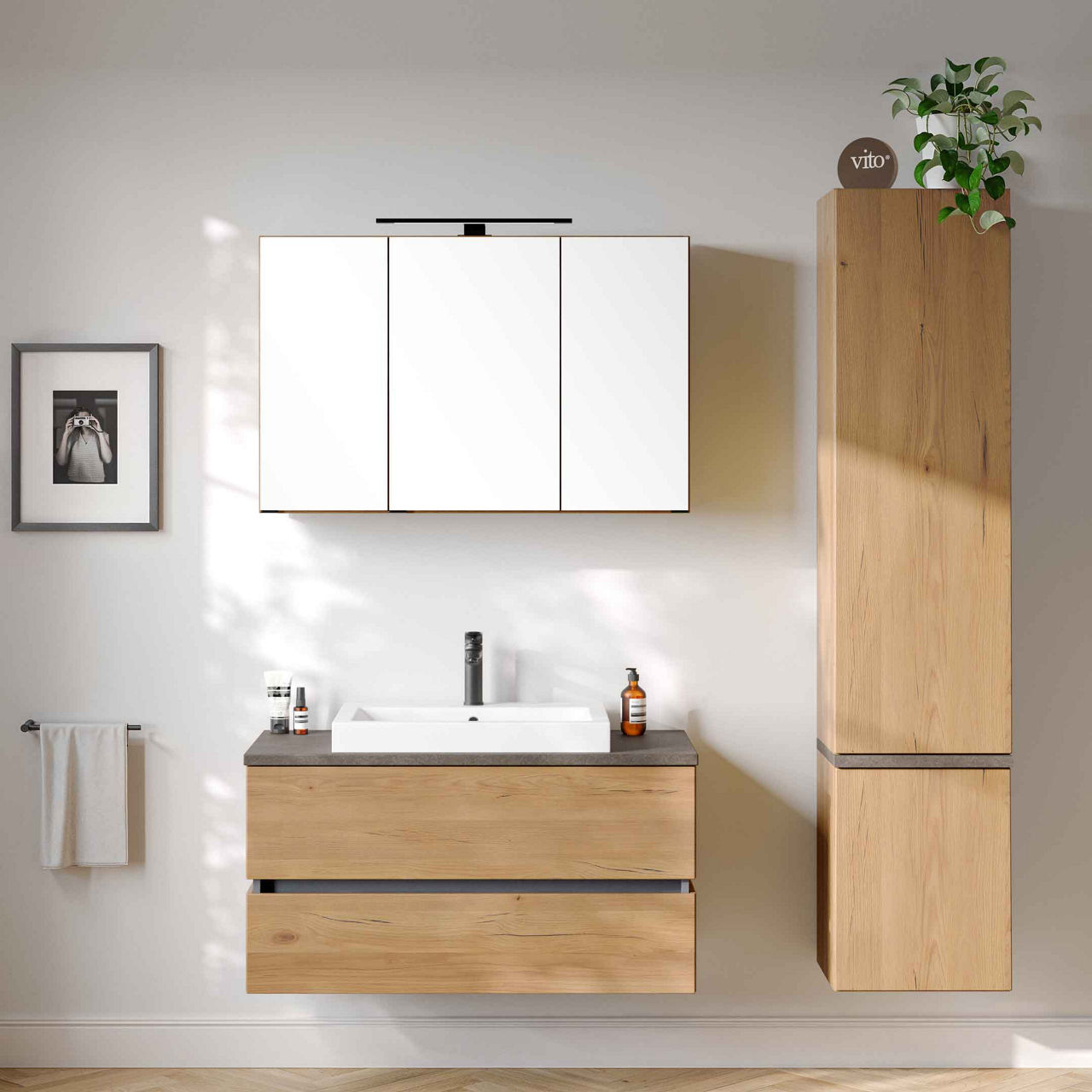 VITO Hochschrank Caribu 5