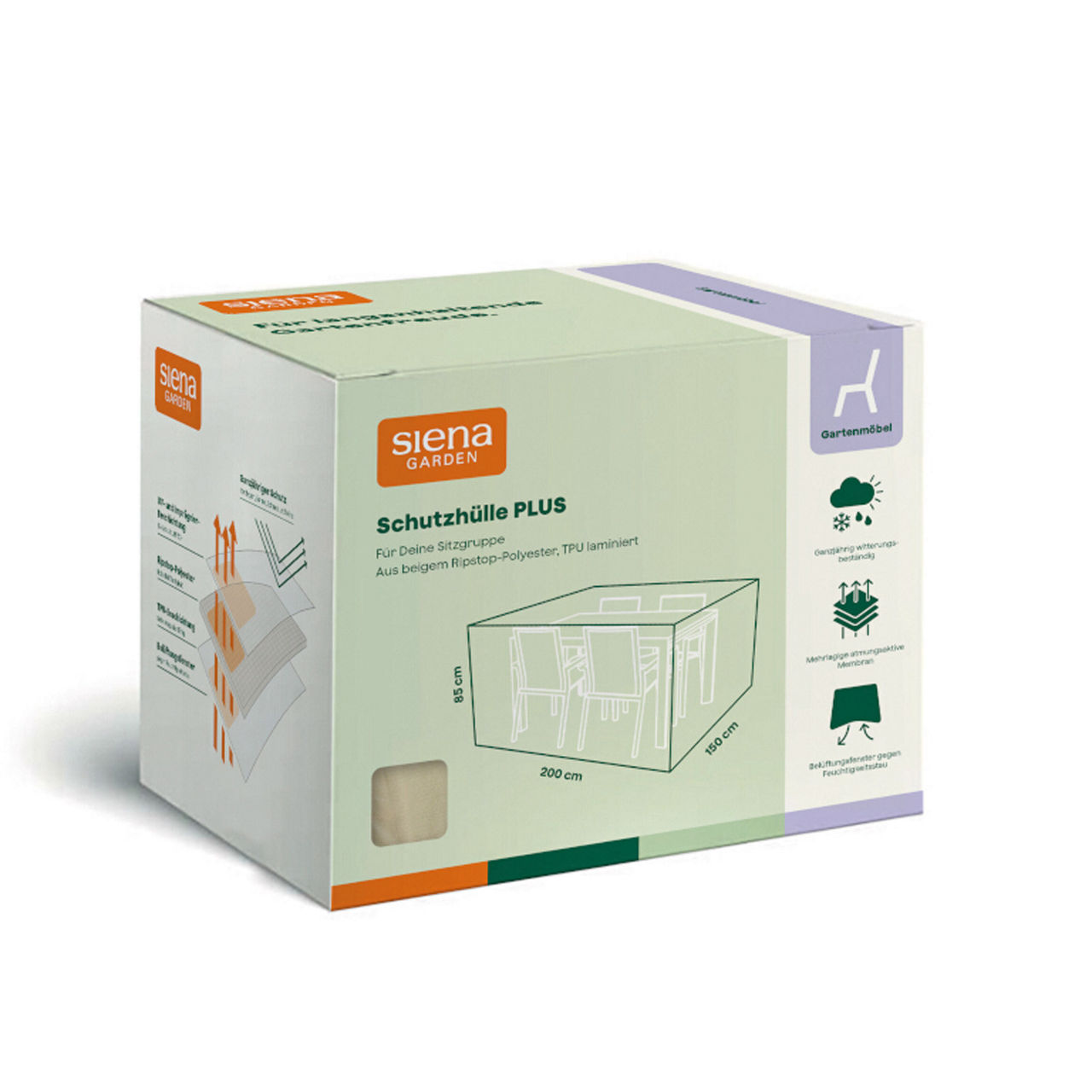SIENA GARDEN Sitzgruppenhülle Sitzgruppenhülle undefined