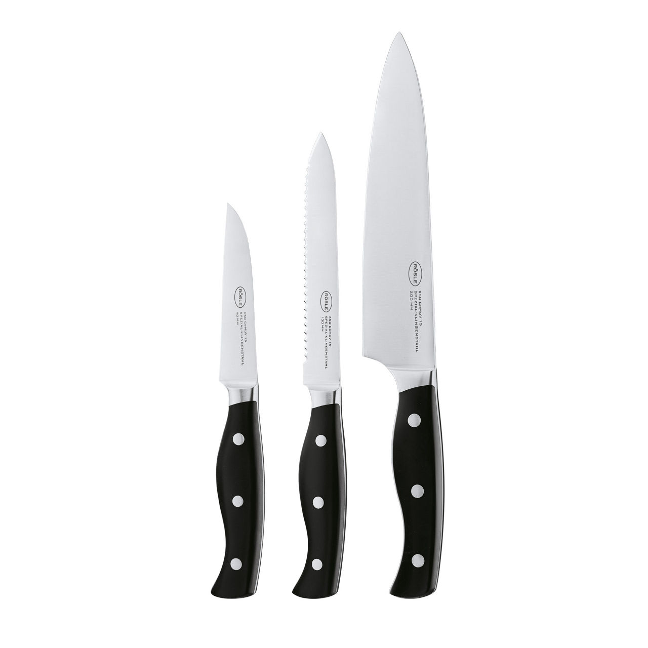  Messer-Set 3-teilig Pura undefined