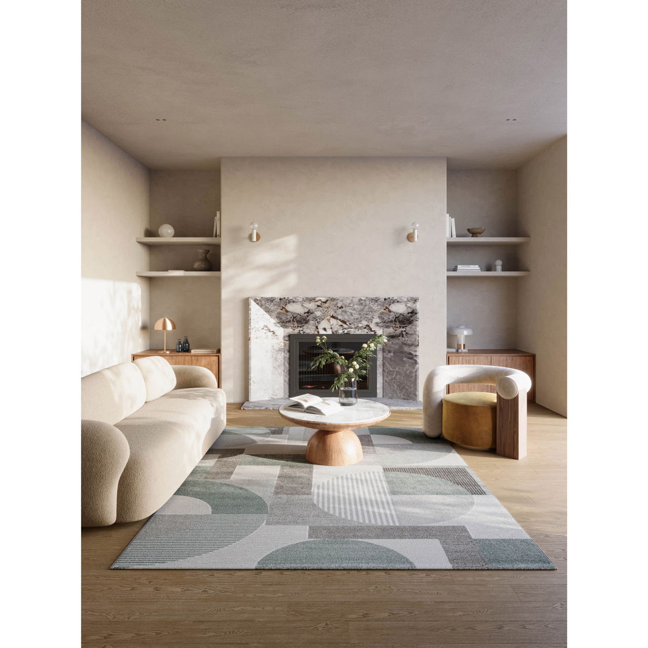 MONDO Webteppich Mondo Vesco 1