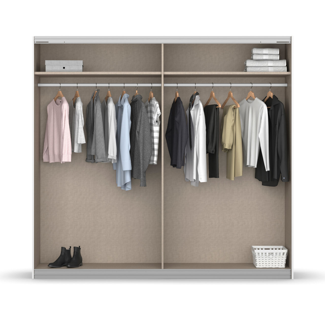  Schwebetürenschrank 2-türig Apollon 3