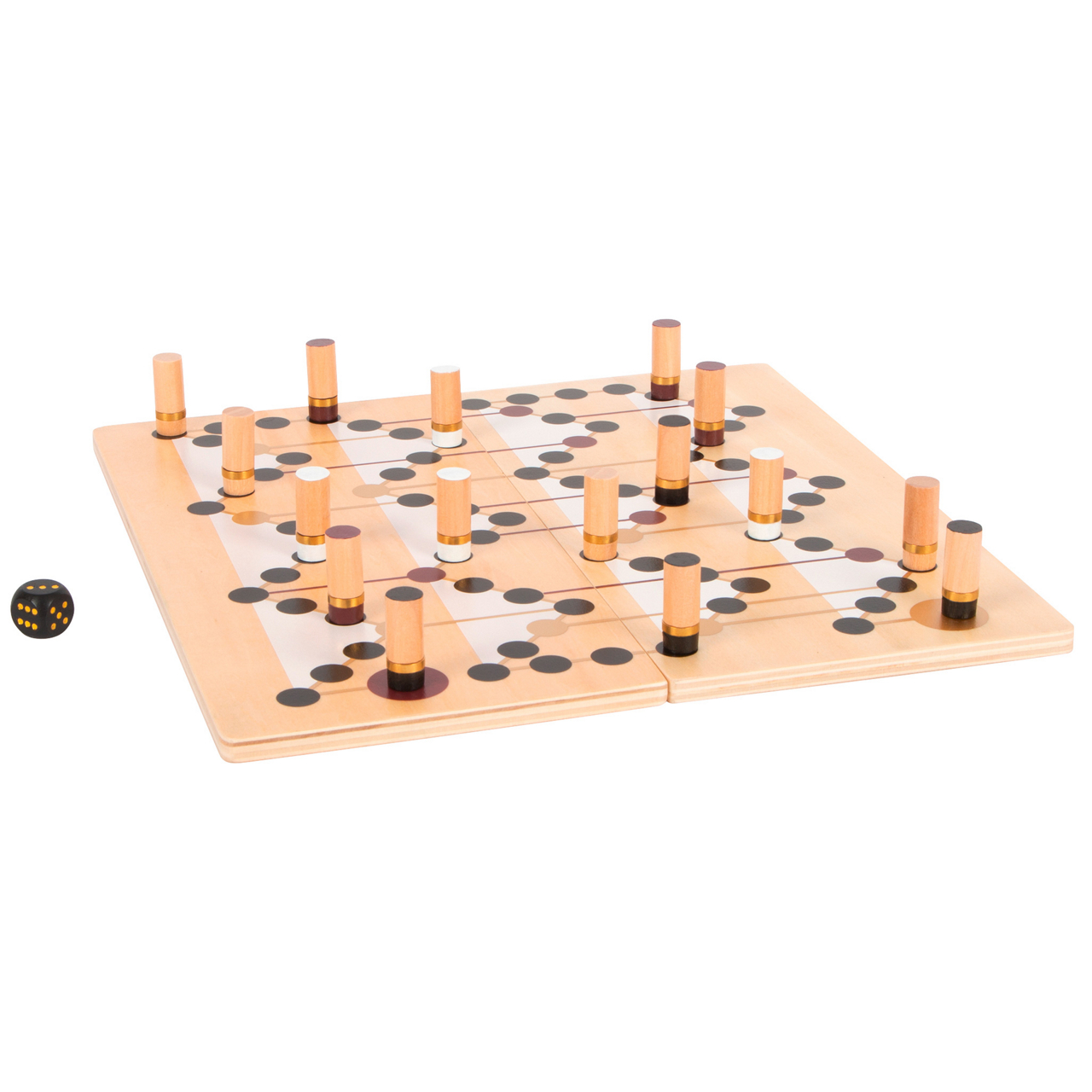  Ludo und Leiterspiel Gold Edition