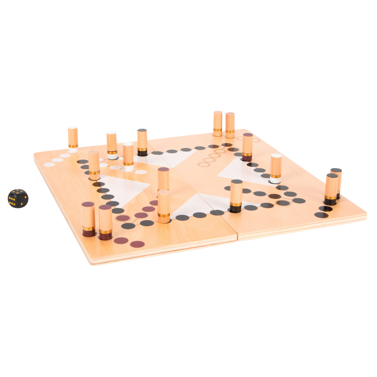  Ludo und Leiterspiel Gold Edition