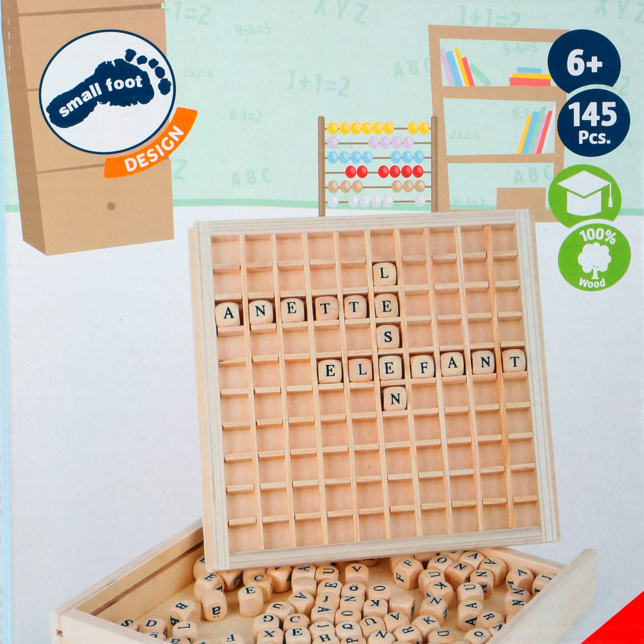  Wörter legen Educate 5
