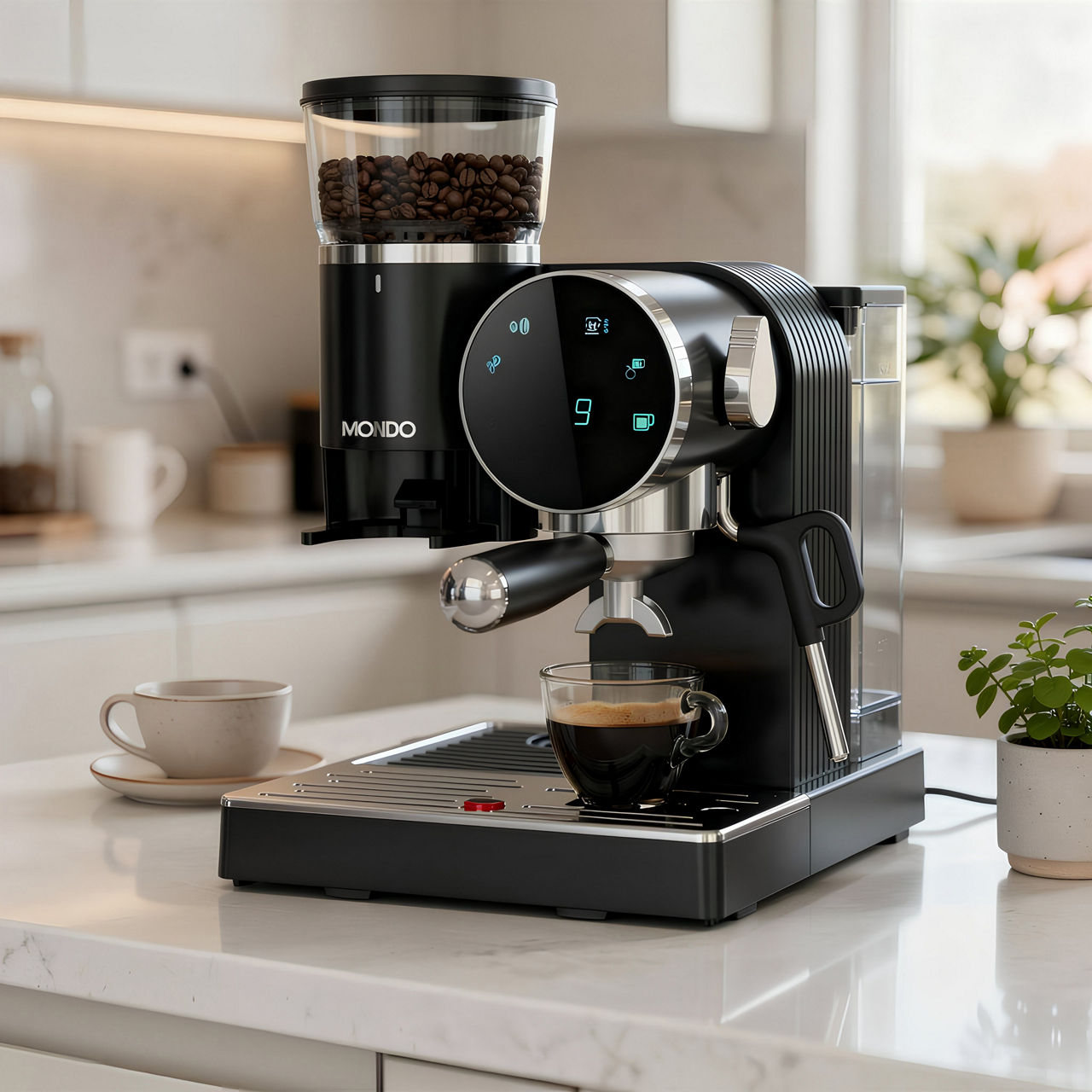 MONDO Siebträgermaschine Crema 1