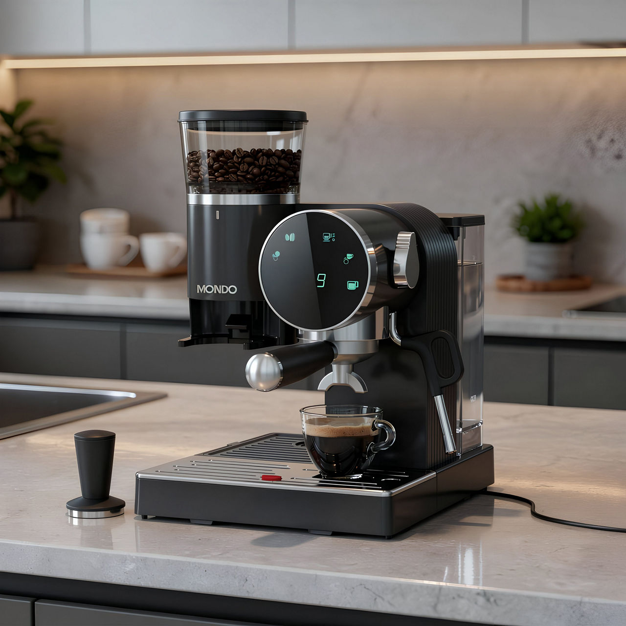 MONDO Siebträgermaschine Crema 3