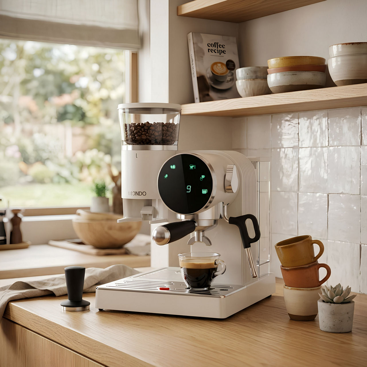 MONDO Siebträgermaschine Crema 1