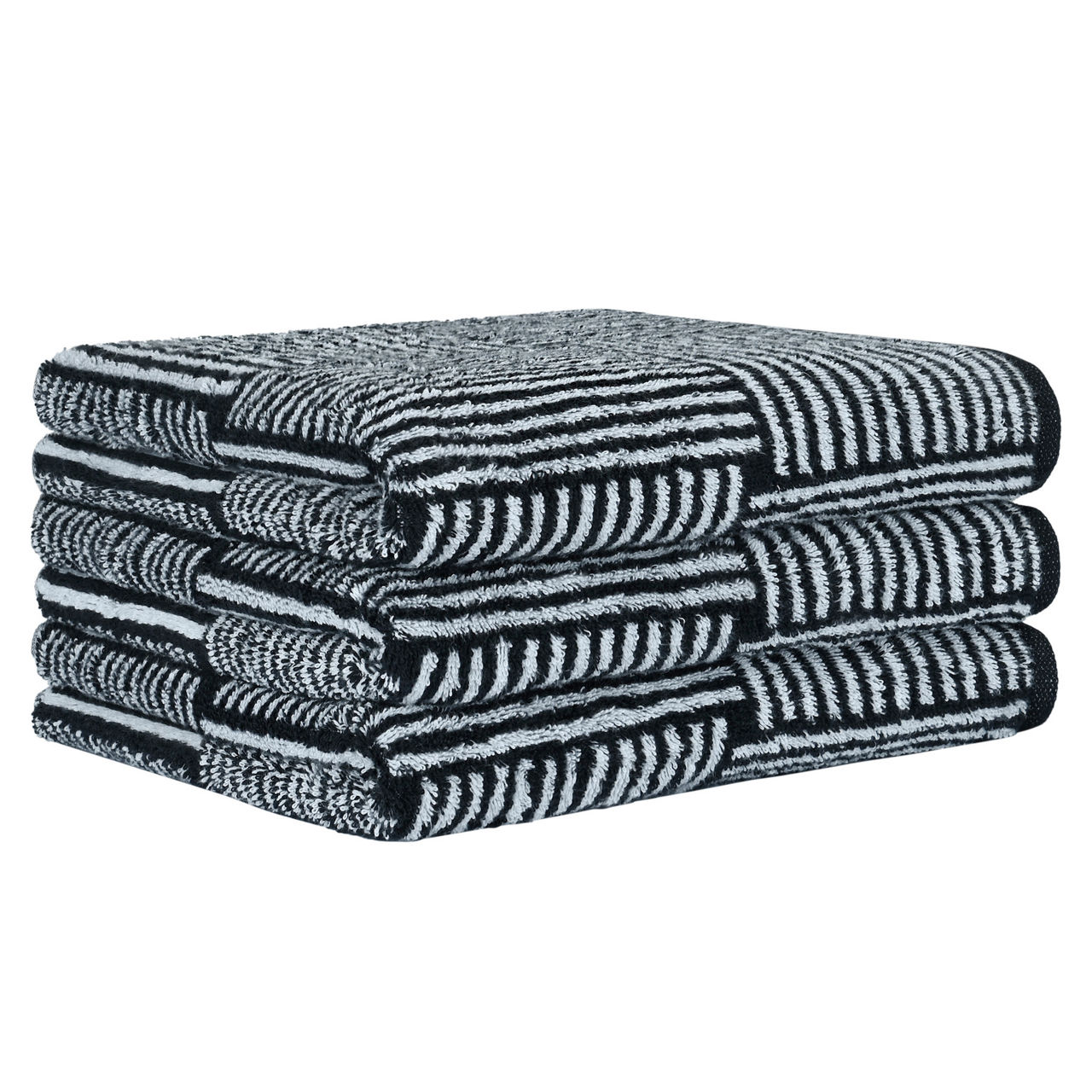  Handtuch Black&White Chess 4