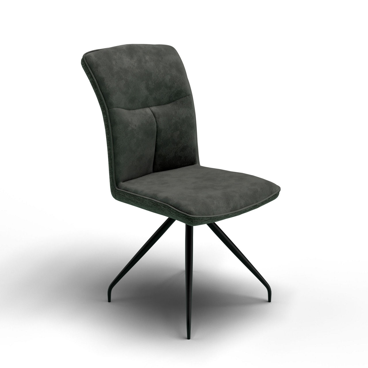 Bezug Ve-Fl grün / Gestell schwarz