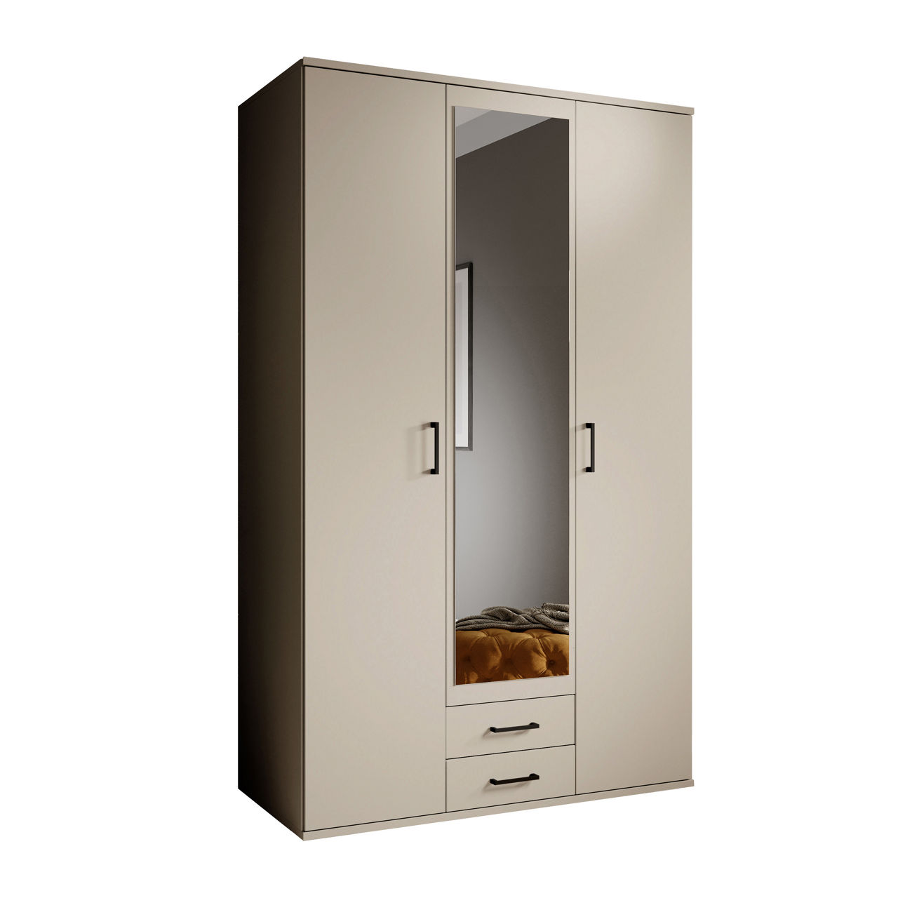  Kleiderschrank 3-türig Charlotta