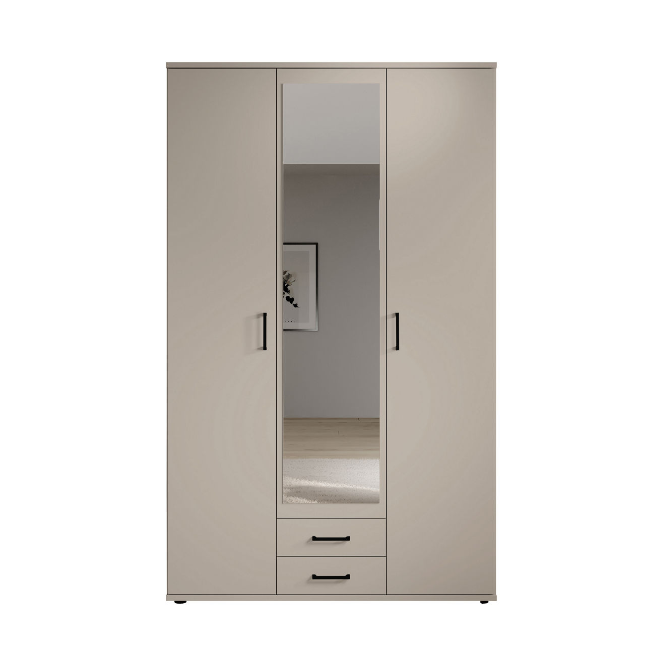  Kleiderschrank 3-türig Charlotta 1