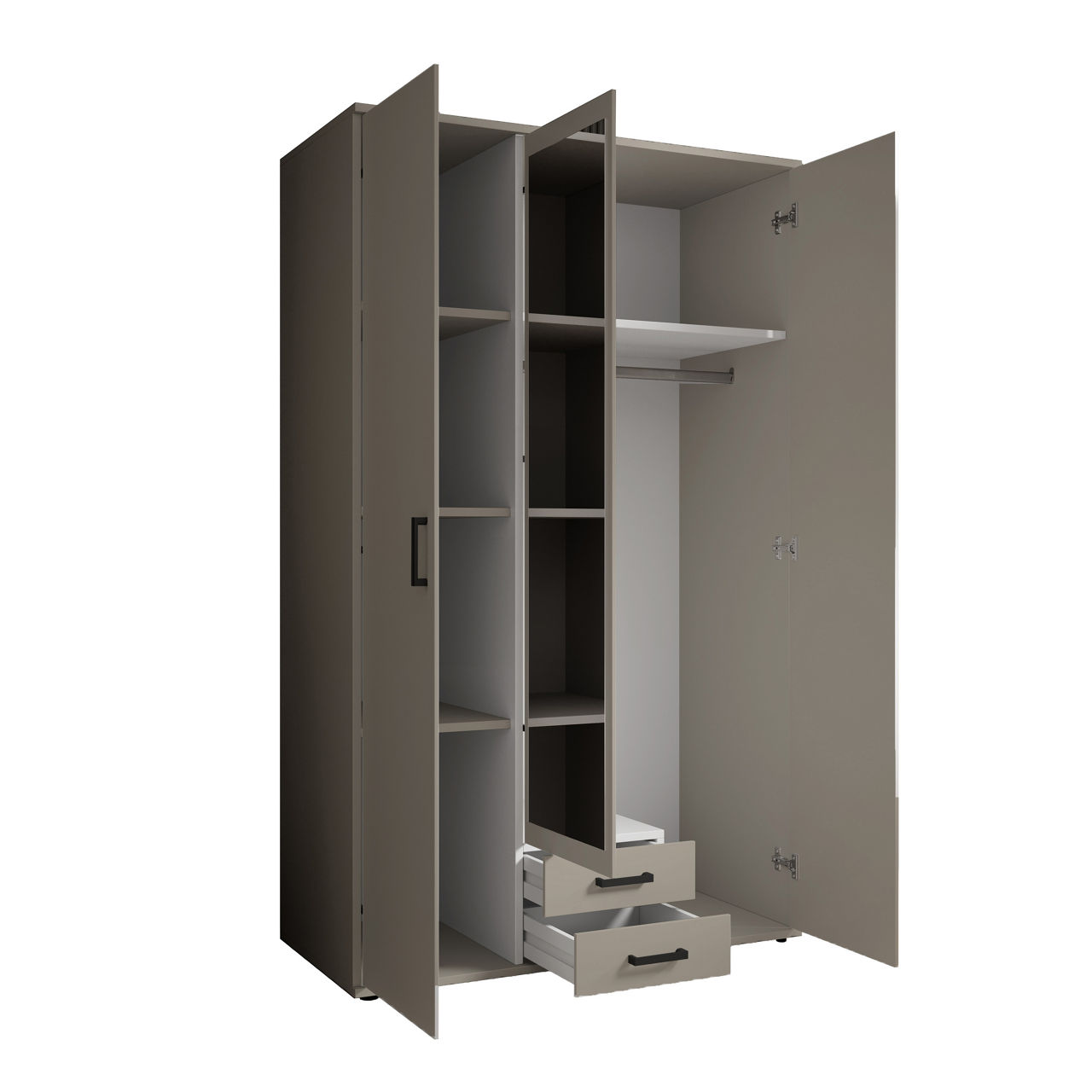  Kleiderschrank 3-türig Charlotta 2