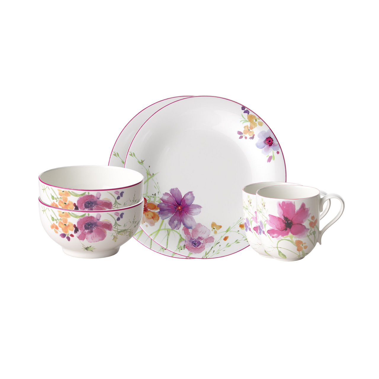  Frühstücksset Mariefleur