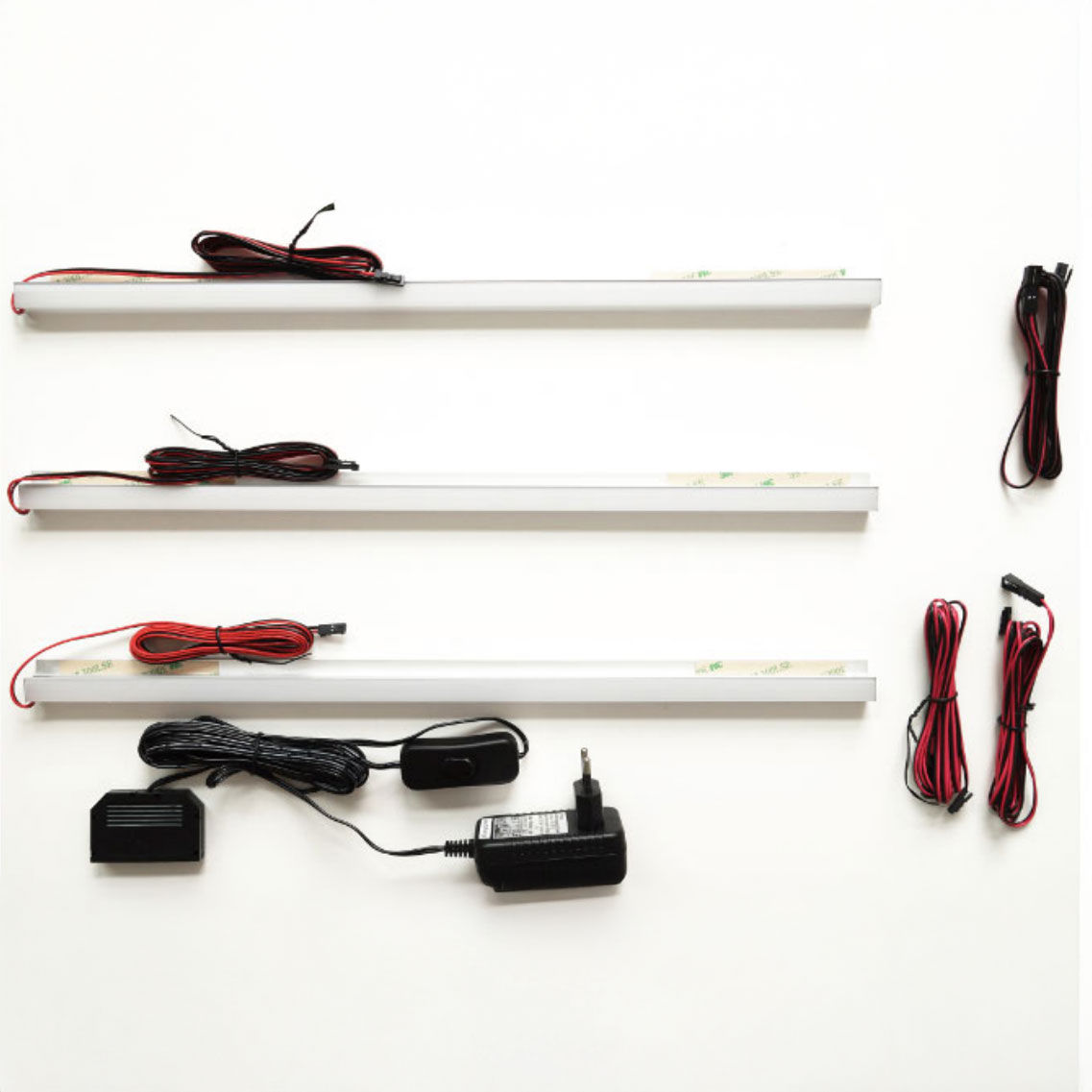  3-er Set LED Rückwand-Beleuchtung Remolino