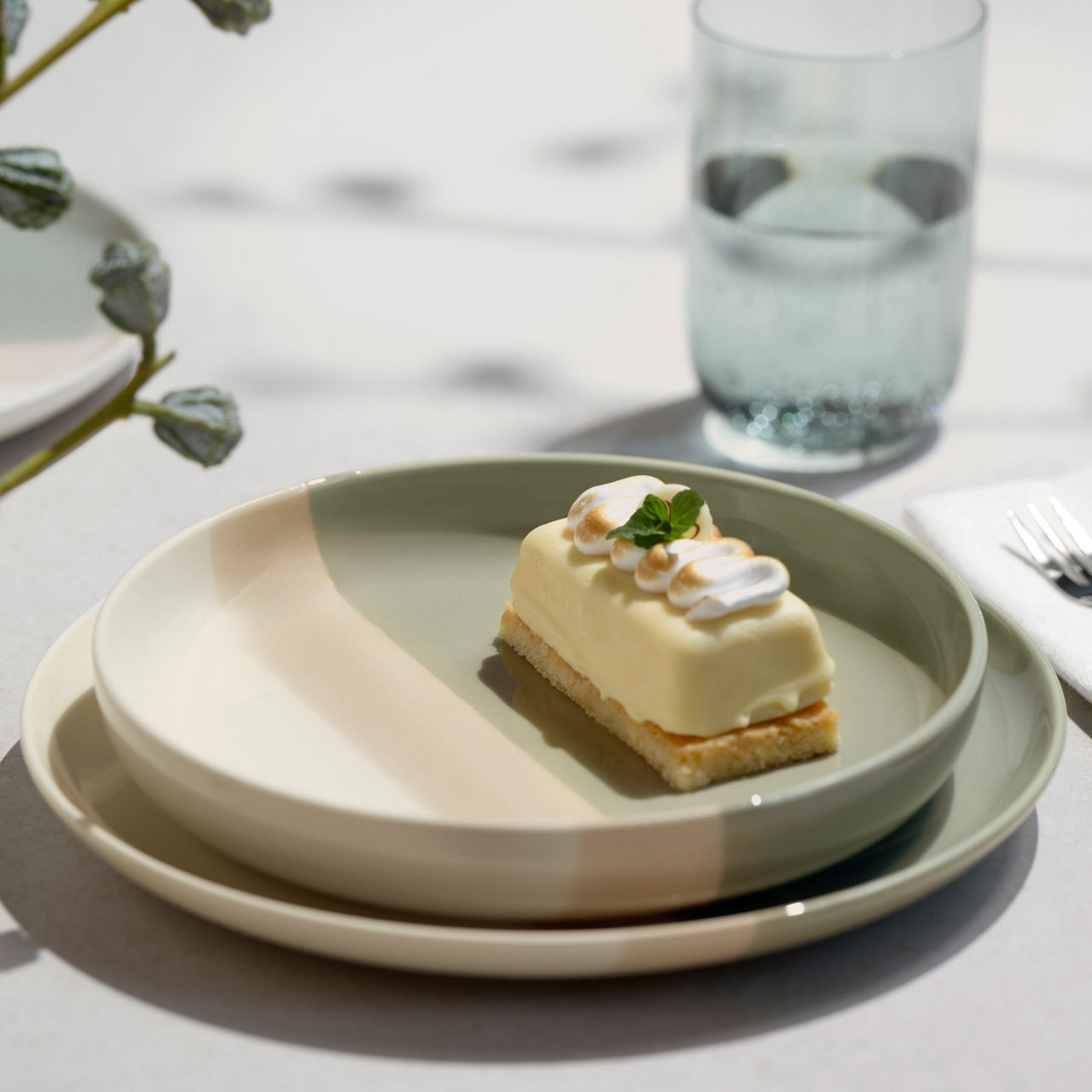  Dinner Set Pastel-Pop green 1