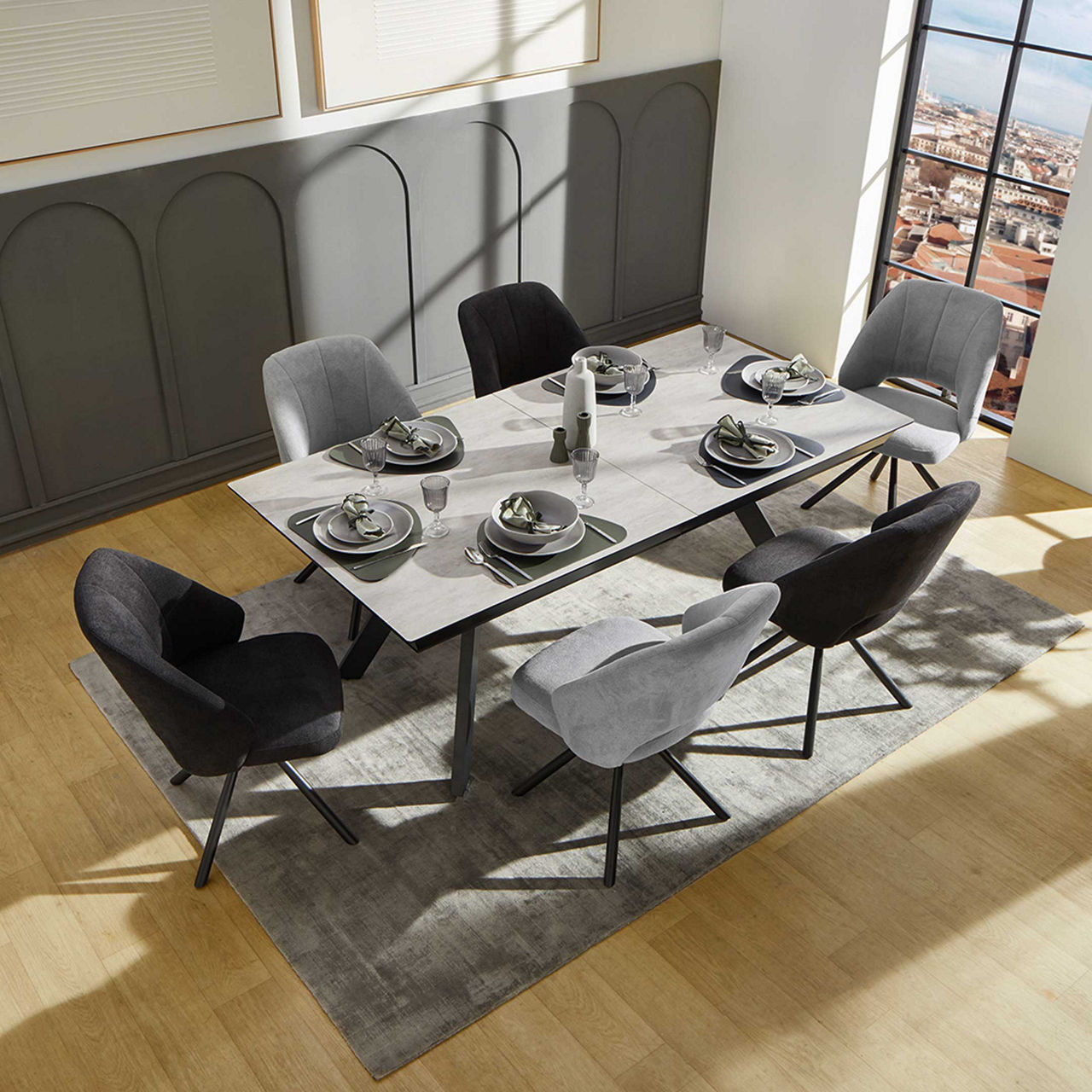  Polsterstuhl Fabrizio 1