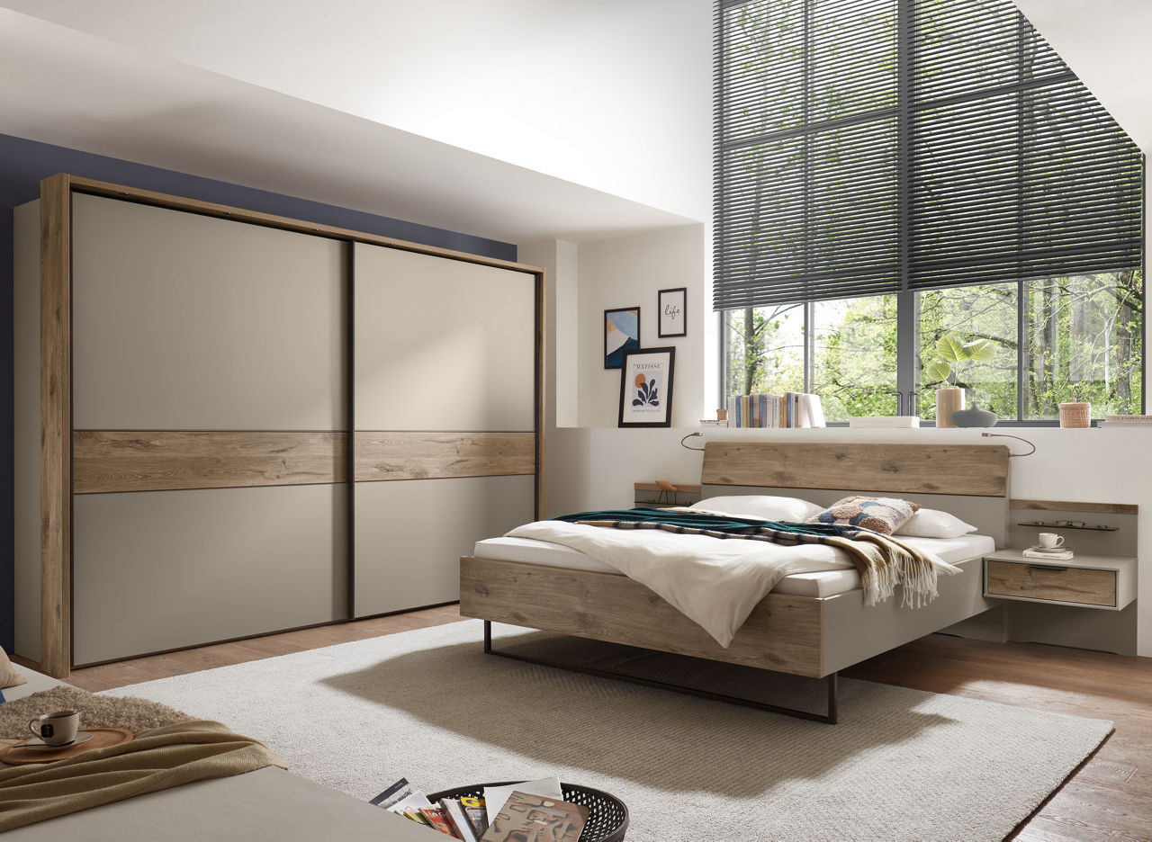  Paneel-Paar für Nachtschränk inkl. LED-Beleuchtung Dublin 2