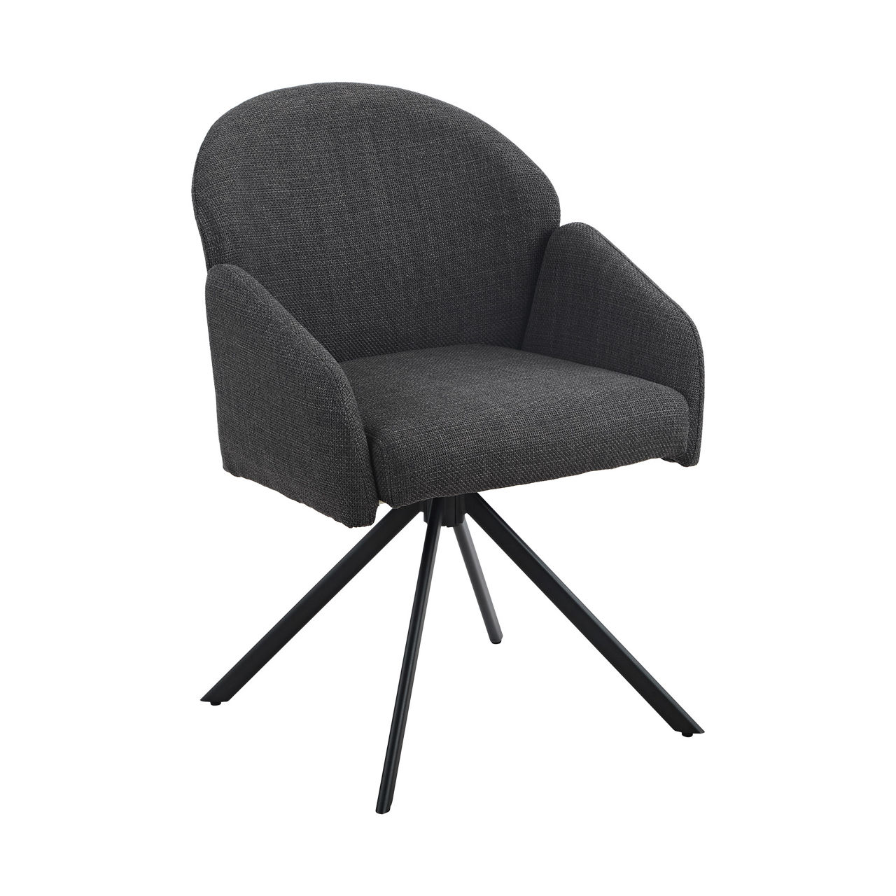 Sitzflächen anthrazit / Gestell schwarz