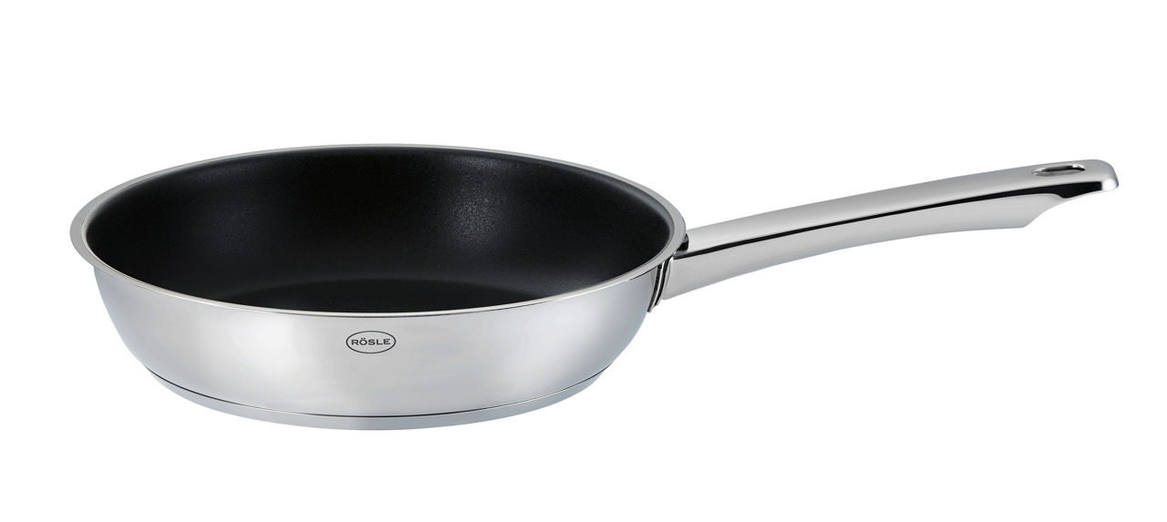Moments 130306 Bratpfanne 24cm PTFE ProPlex Edelstahl ca.43x25.5x8.5cm