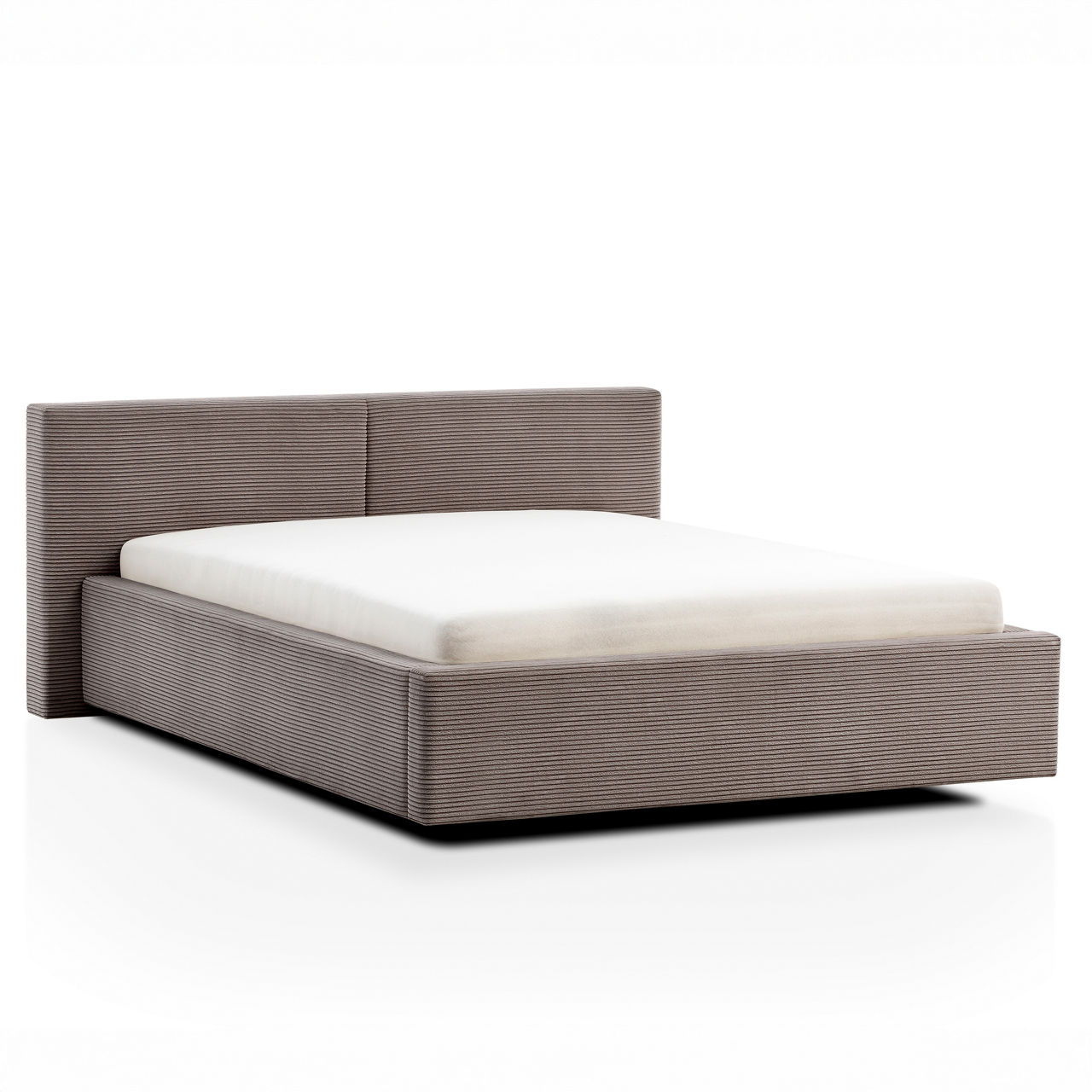 Polsterbett LF 140x200cm, poso taupe