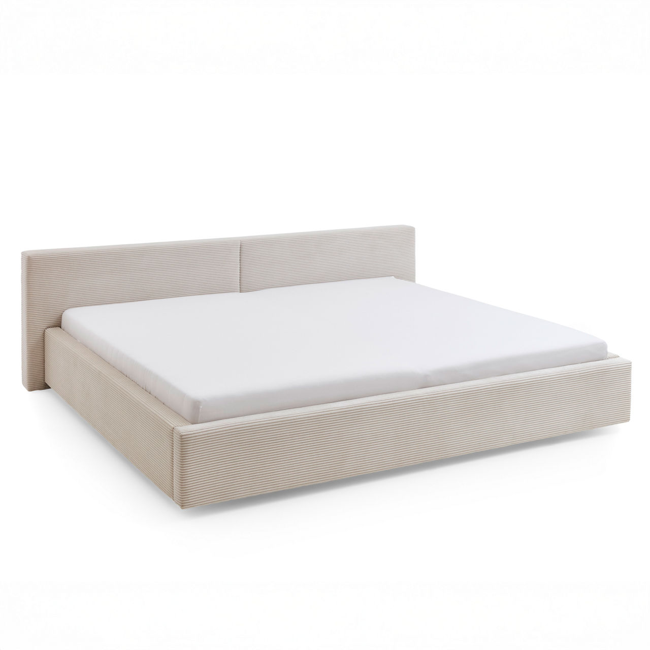 Polsterbett LF 240x200cm, poso beige