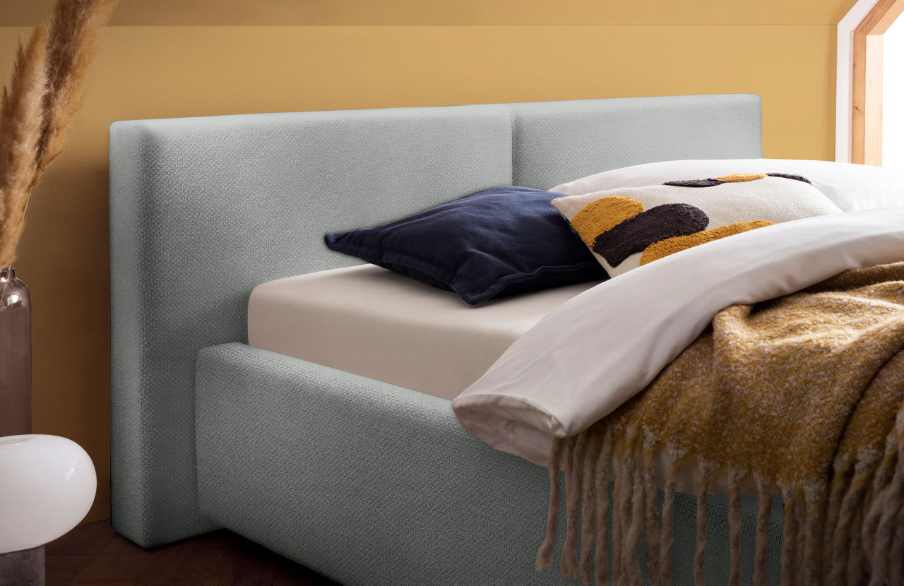  Polsterbett LF 180x200cm, nordic ash Cube 5