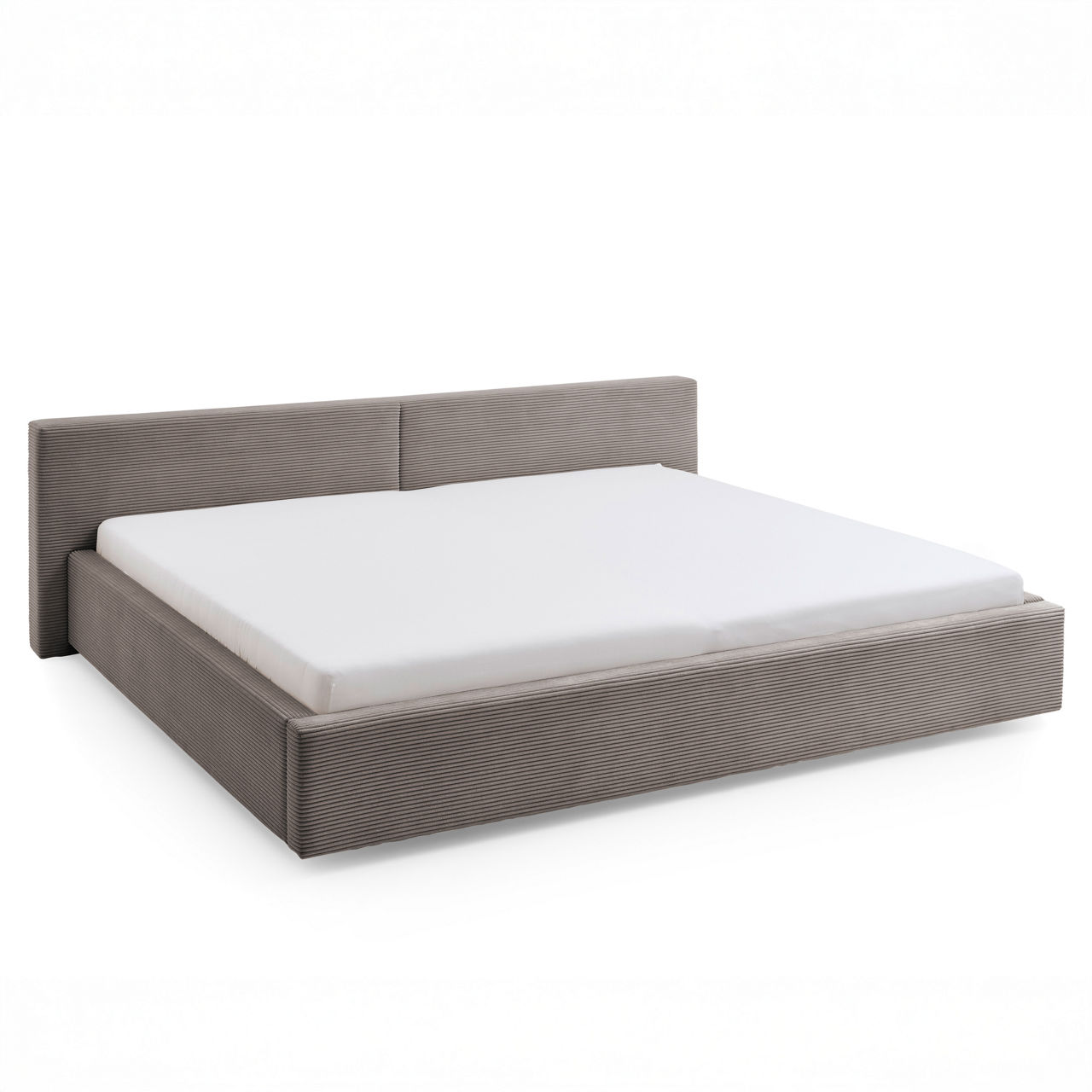 Polsterbett LF 240x200cm, poso taupe