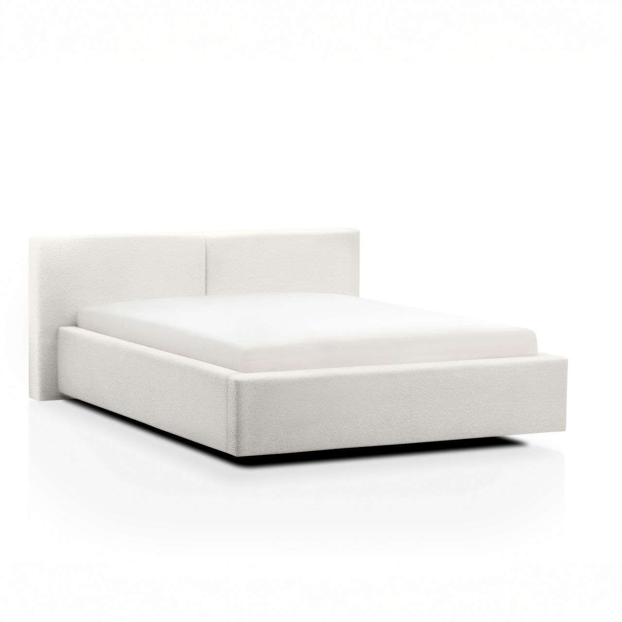Polsterbett LF 140x200cm, nordic weiß