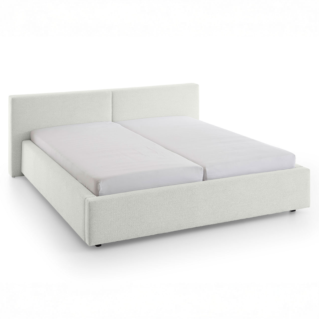 Polsterbett LF 180x200cm, nordic weiß