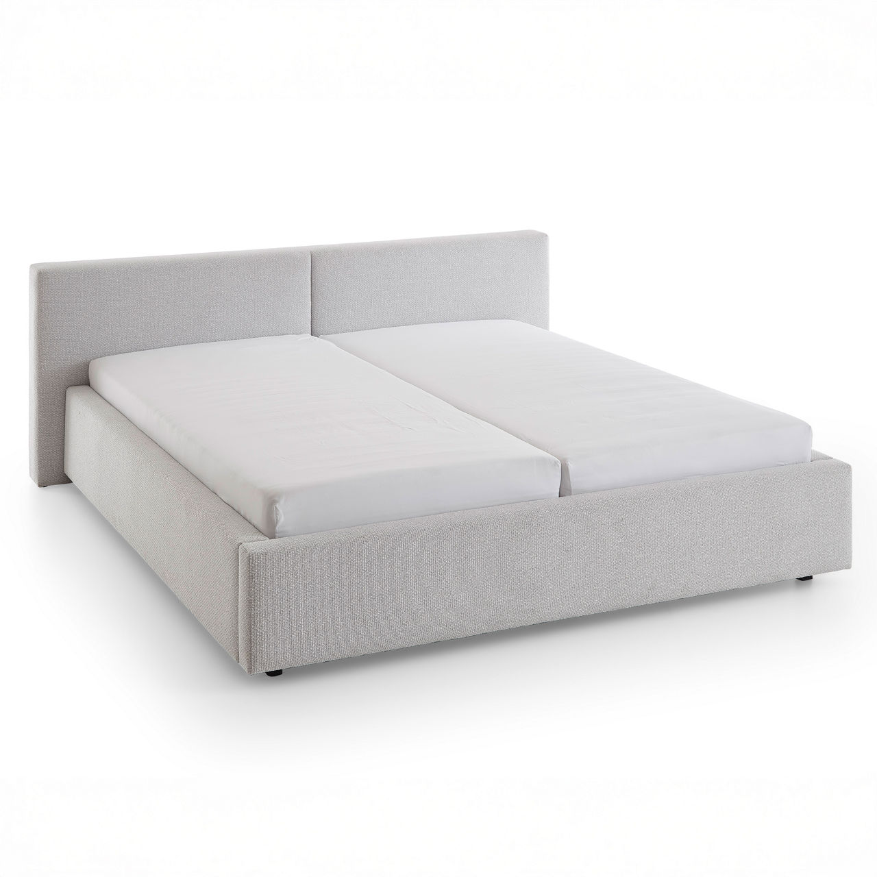 Polsterbett LF 160x200cm, nordic weiß