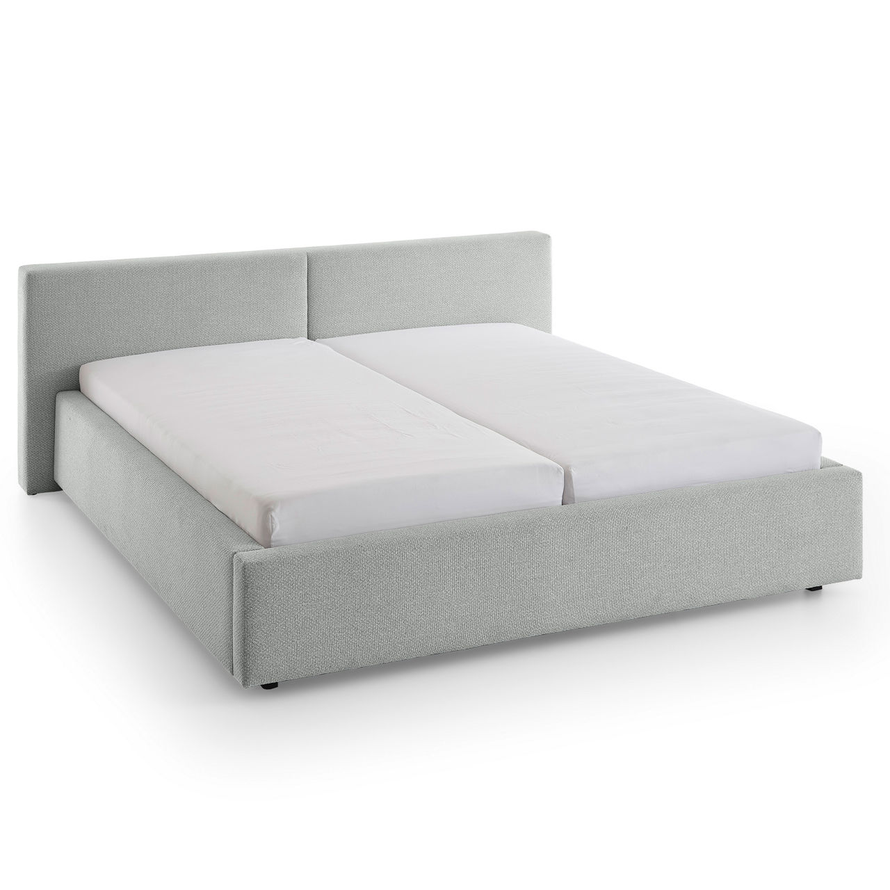  Polsterbett LF 180x200cm, nordic ash Cube