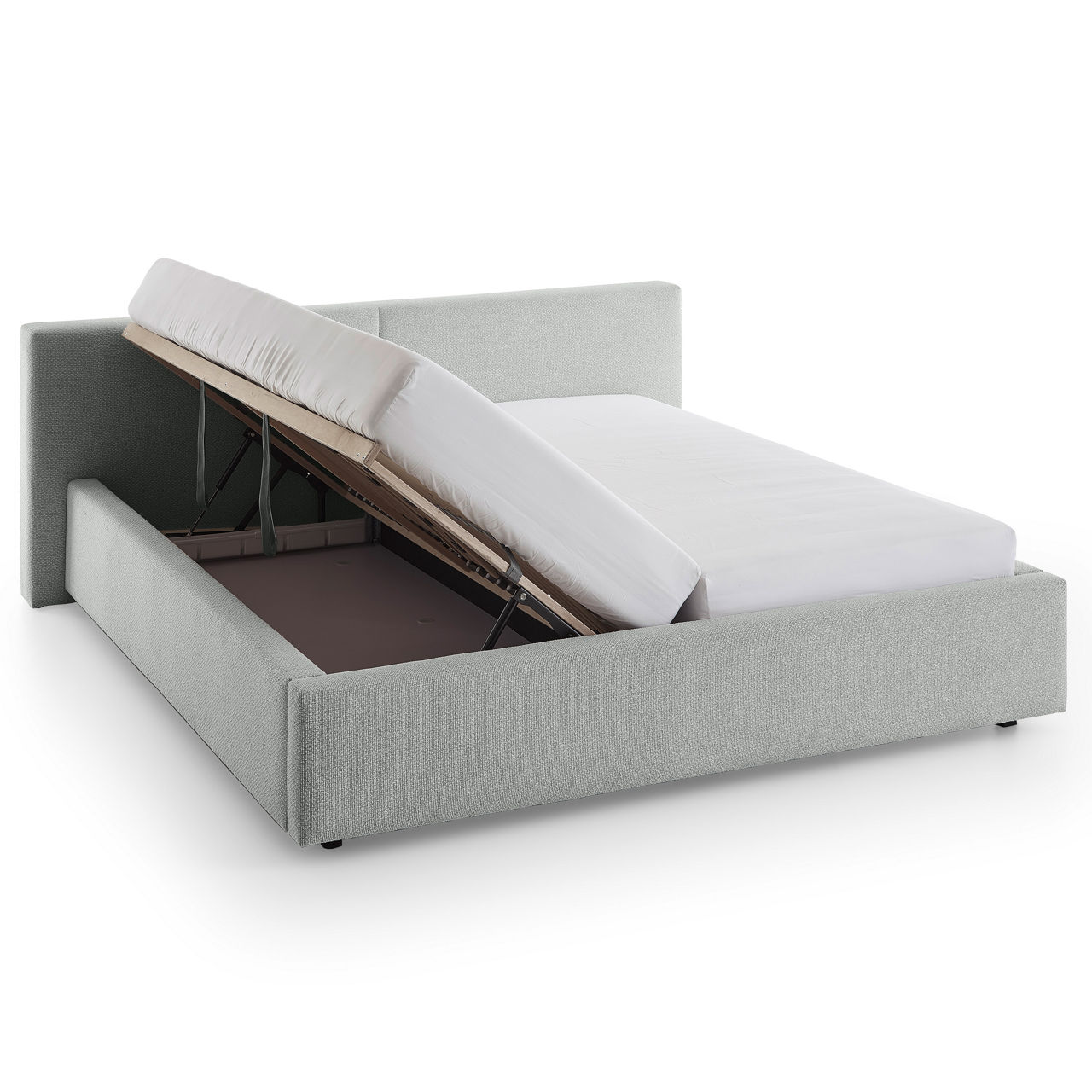  Polsterbett LF 180x200cm, nordic ash Cube 4