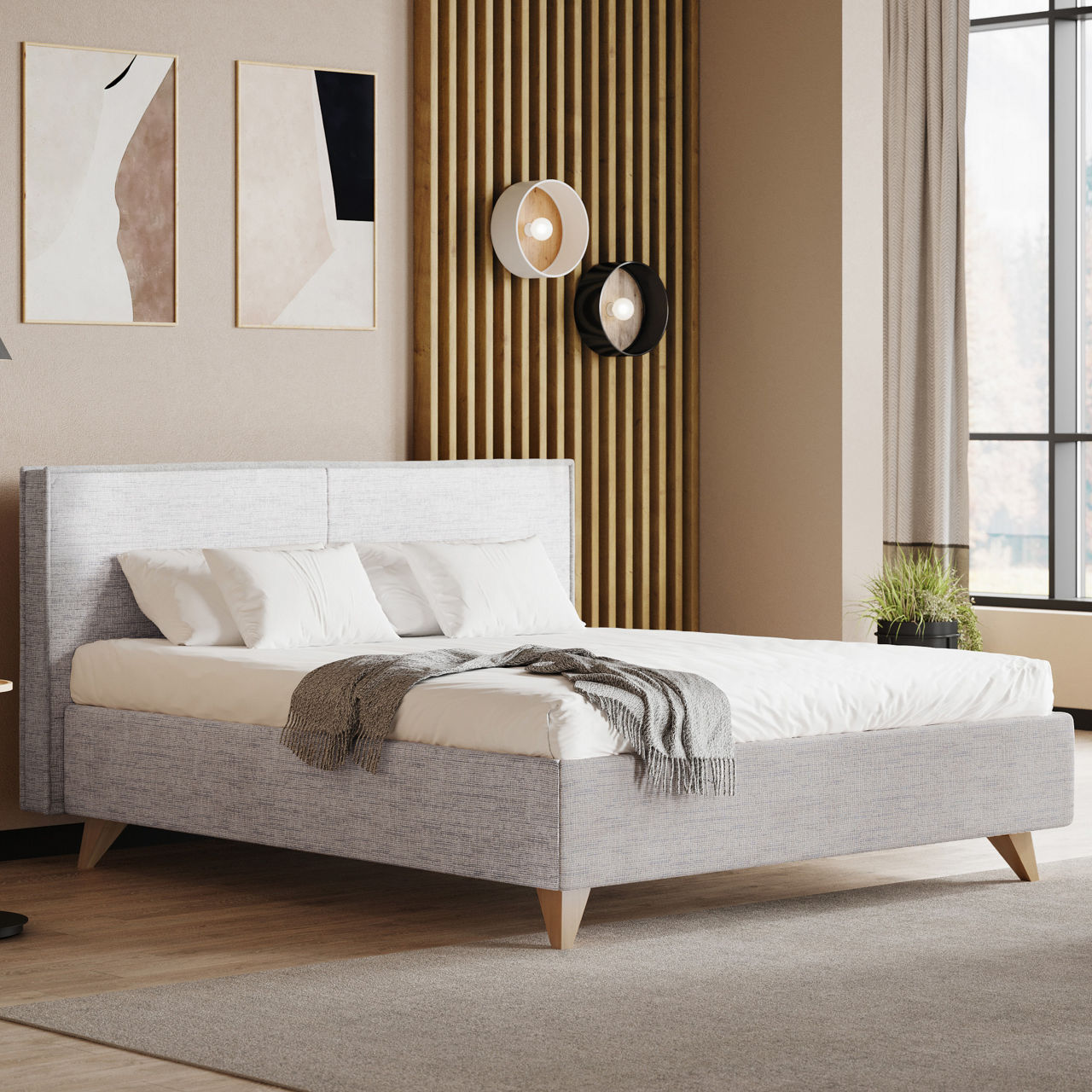 VITO Polsterbett Nivora 1