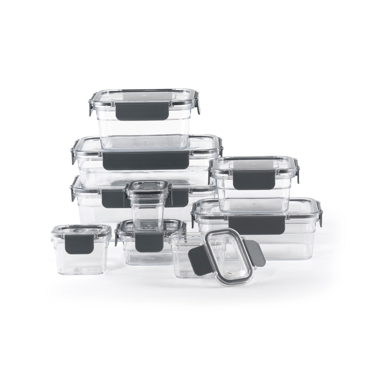  Aufbewahrungsdosenset mit Deckel 9-teilig +# undefined