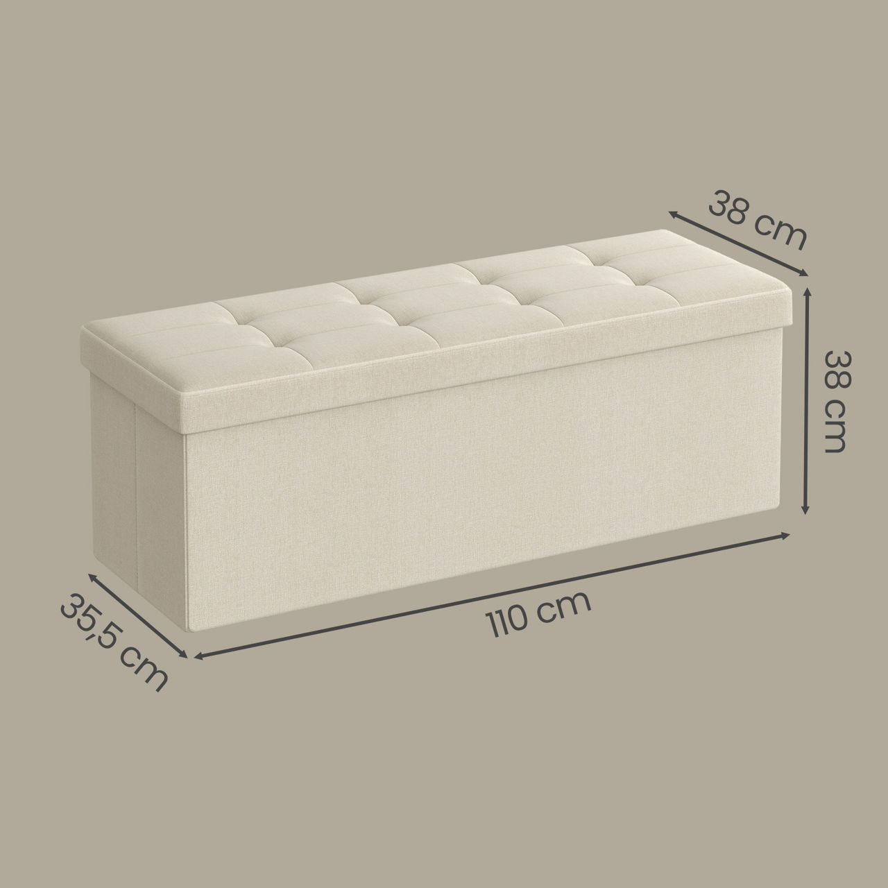  Sitzhocker SONGMICS 5